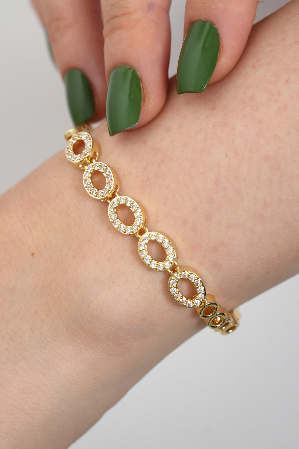 Işık Halkaları 14K Vip Bileklik