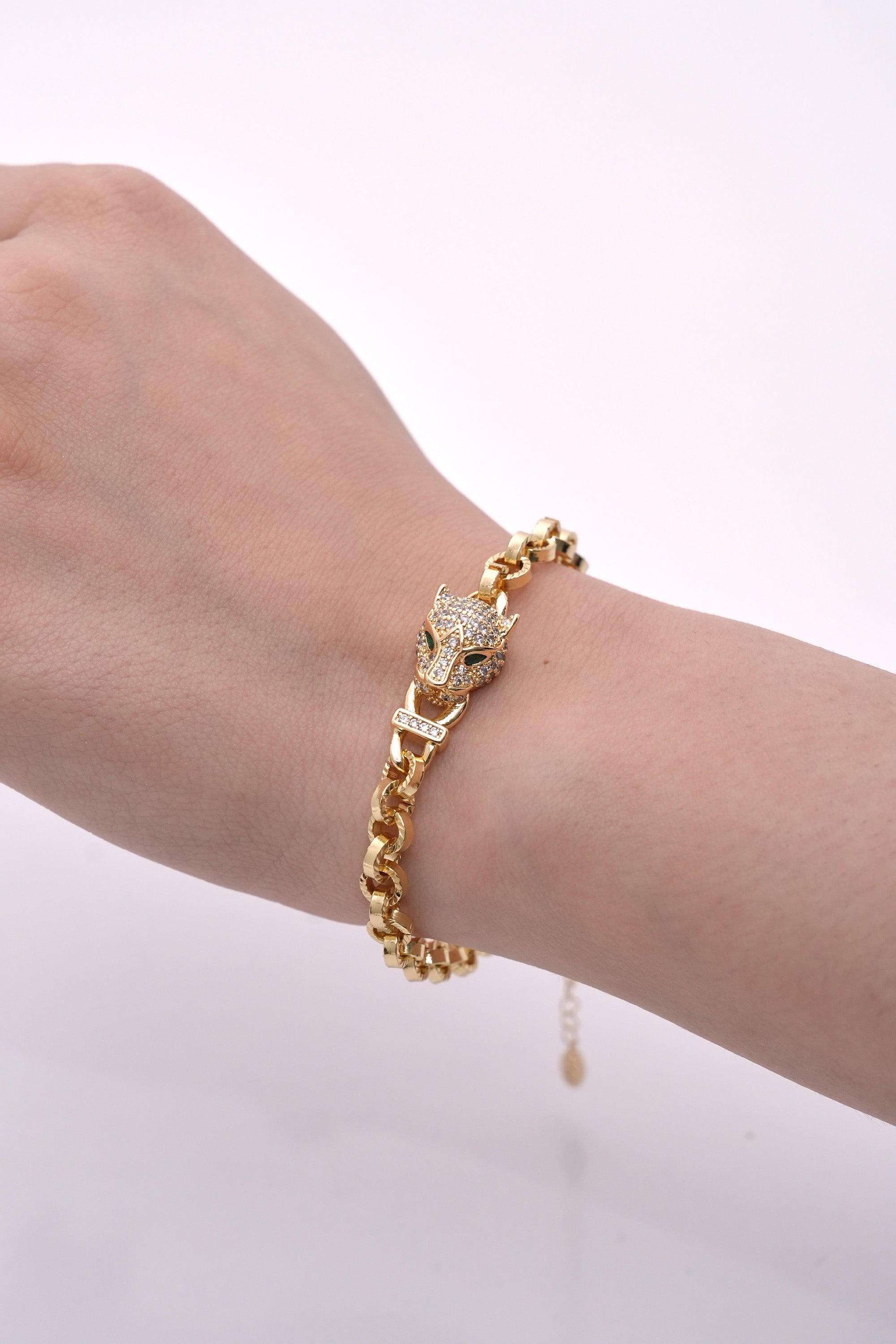 Asil Avcı 14K Altın Kaplama Luxe Bileklik