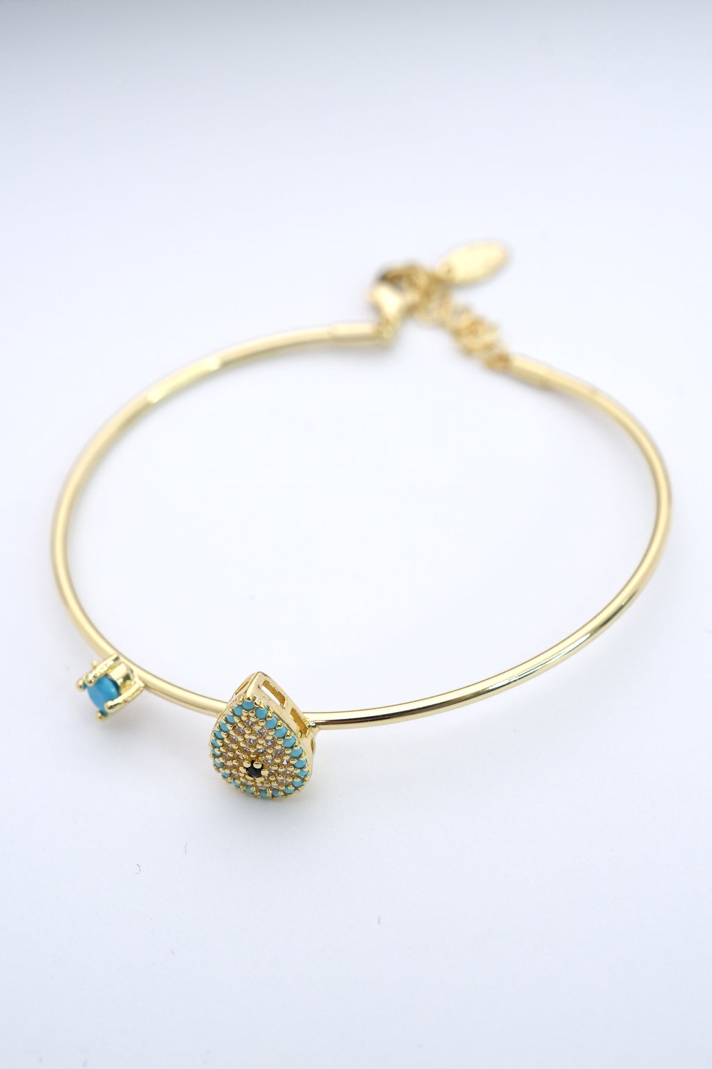Nazar Damlası 14K Altın Kaplama Luxe Bileklik