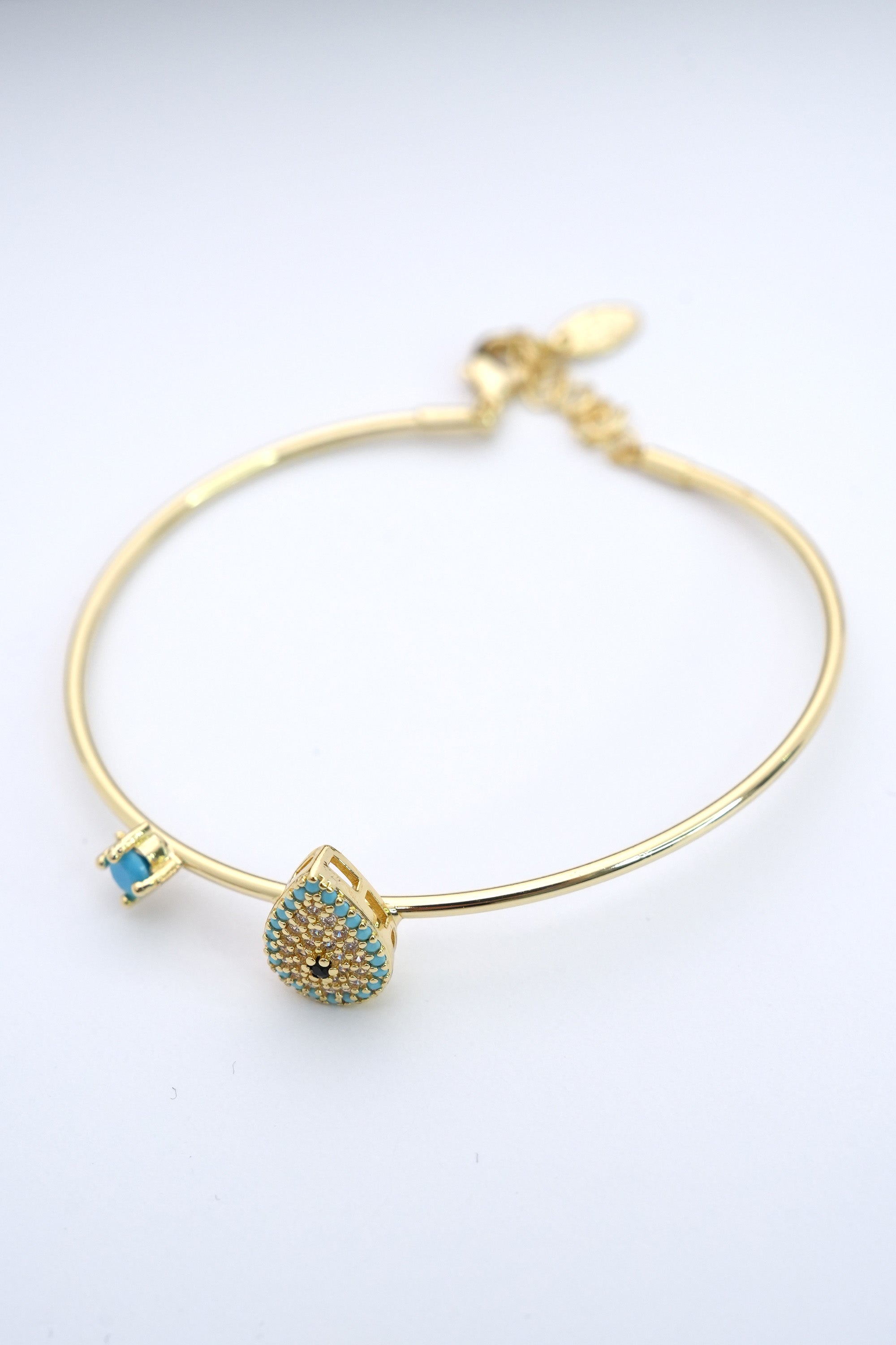 Nazar Damlası 14K Altın Kaplama Luxe Bileklik