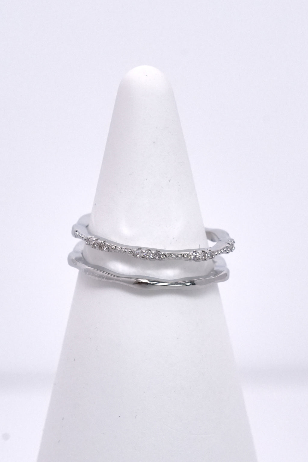 Paralel Işıltı Eklem Stainless Yüzük