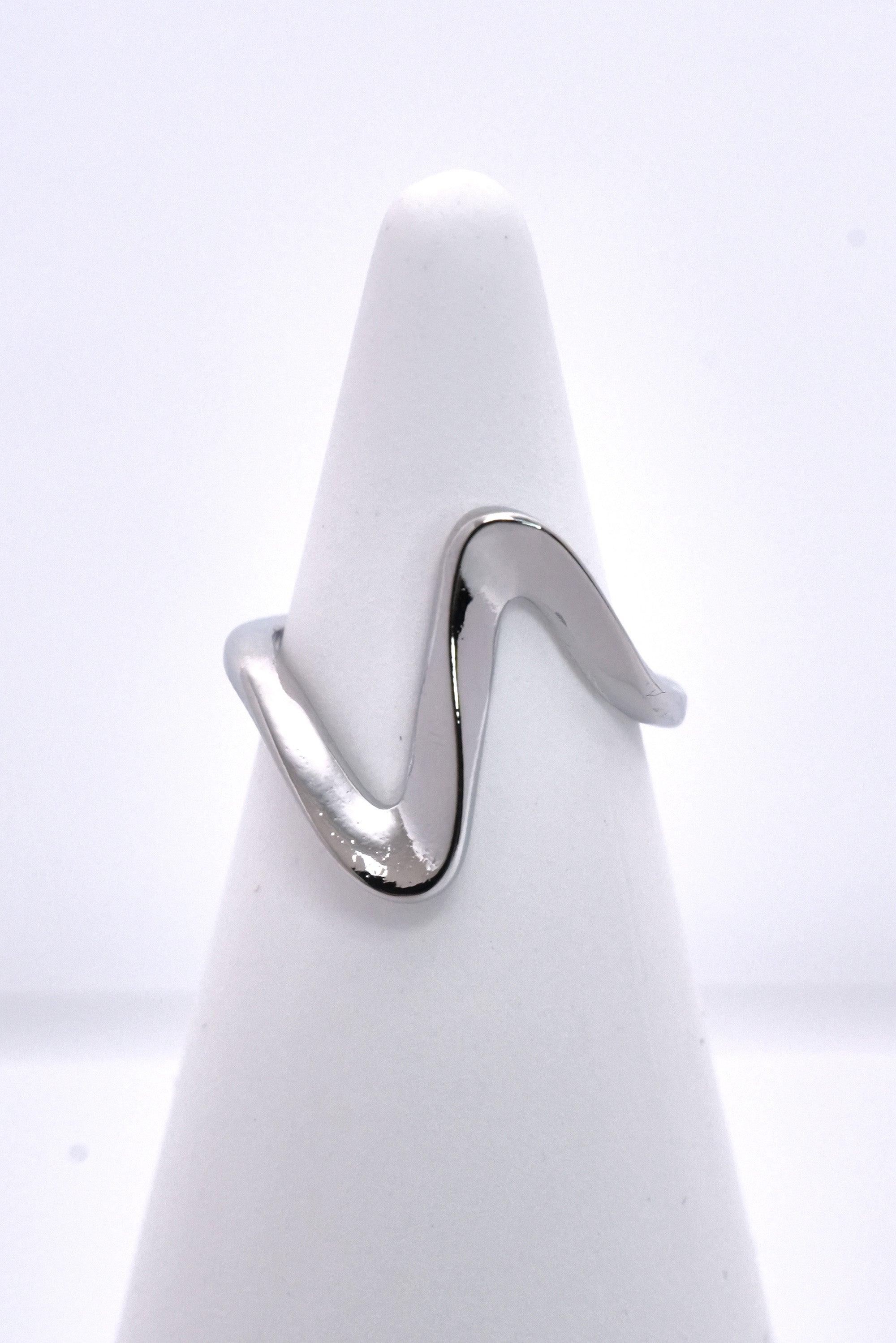 Keskin Dalga Eklem Stainless Yüzük