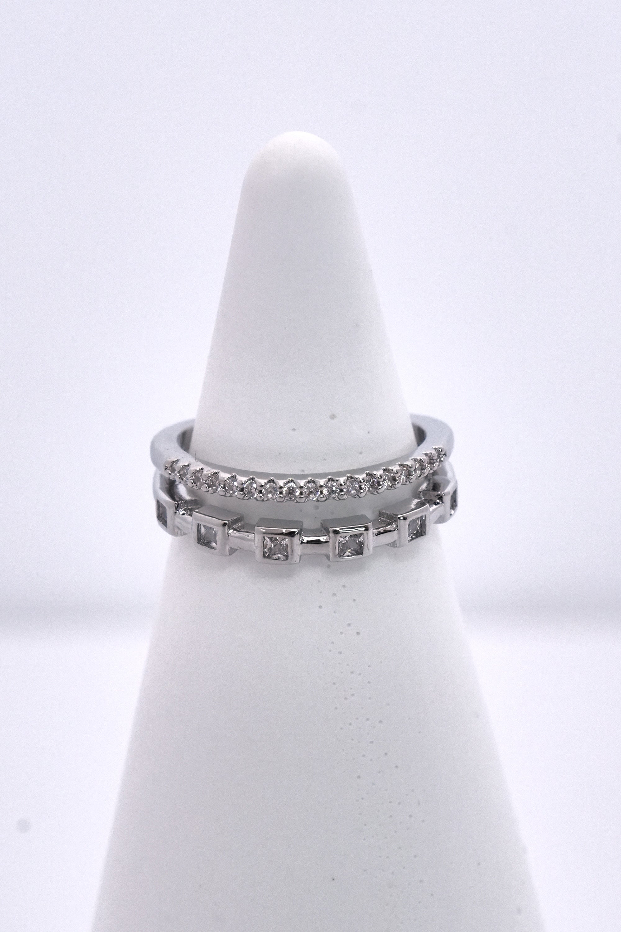 Şehir Çizgisi Eklem Stainless Yüzük