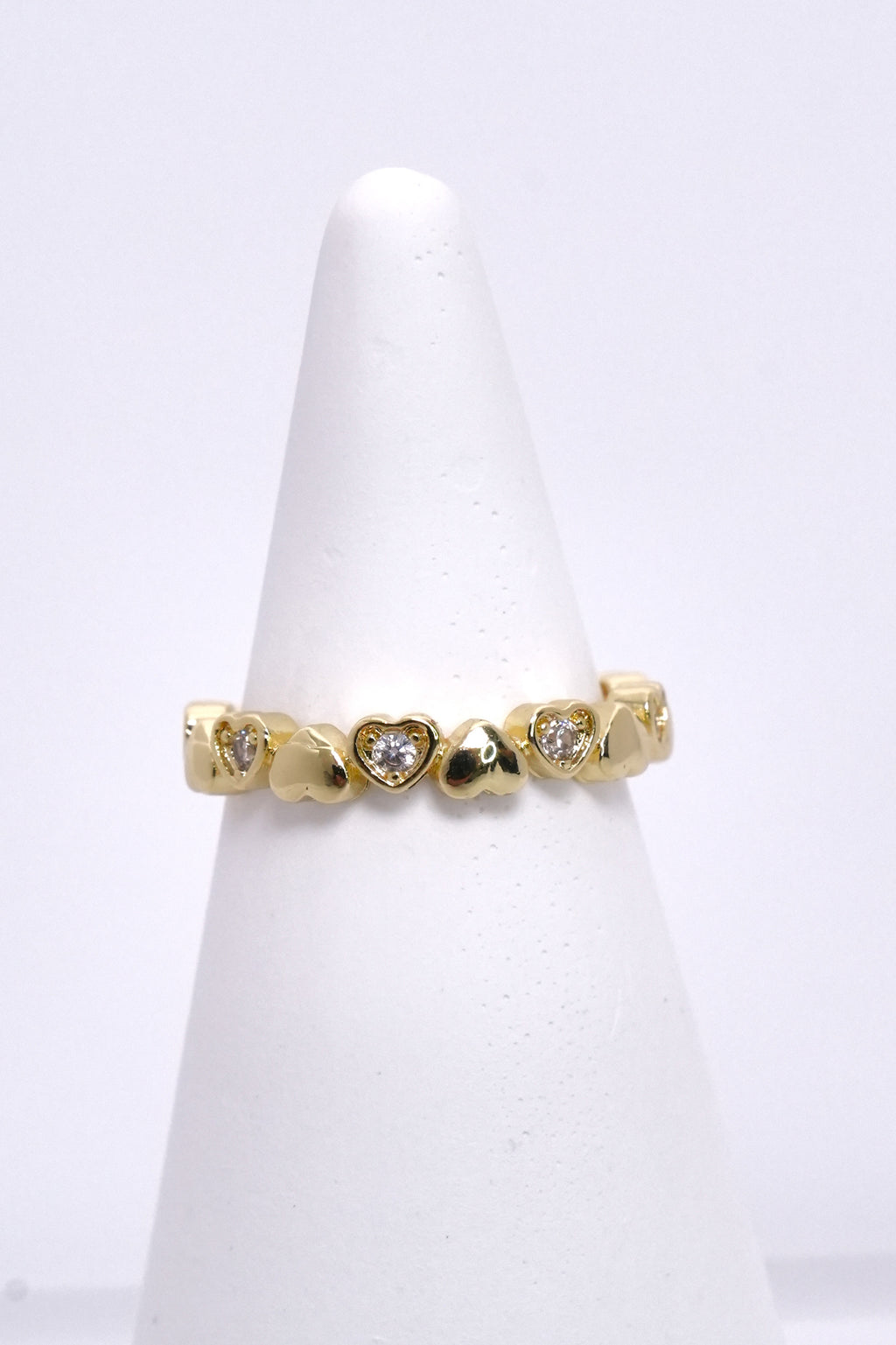 Kalp Piyano Eklem Stainless Yüzük