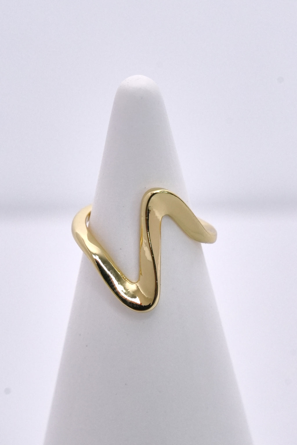 Keskin Dalga Eklem Stainless Yüzük