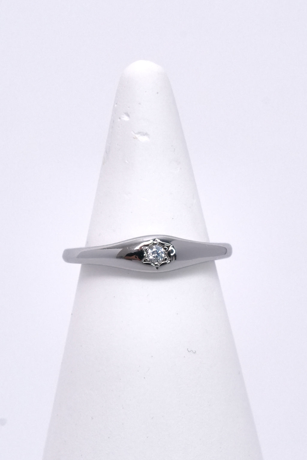 Parlak İz Eklem Stainless Yüzük