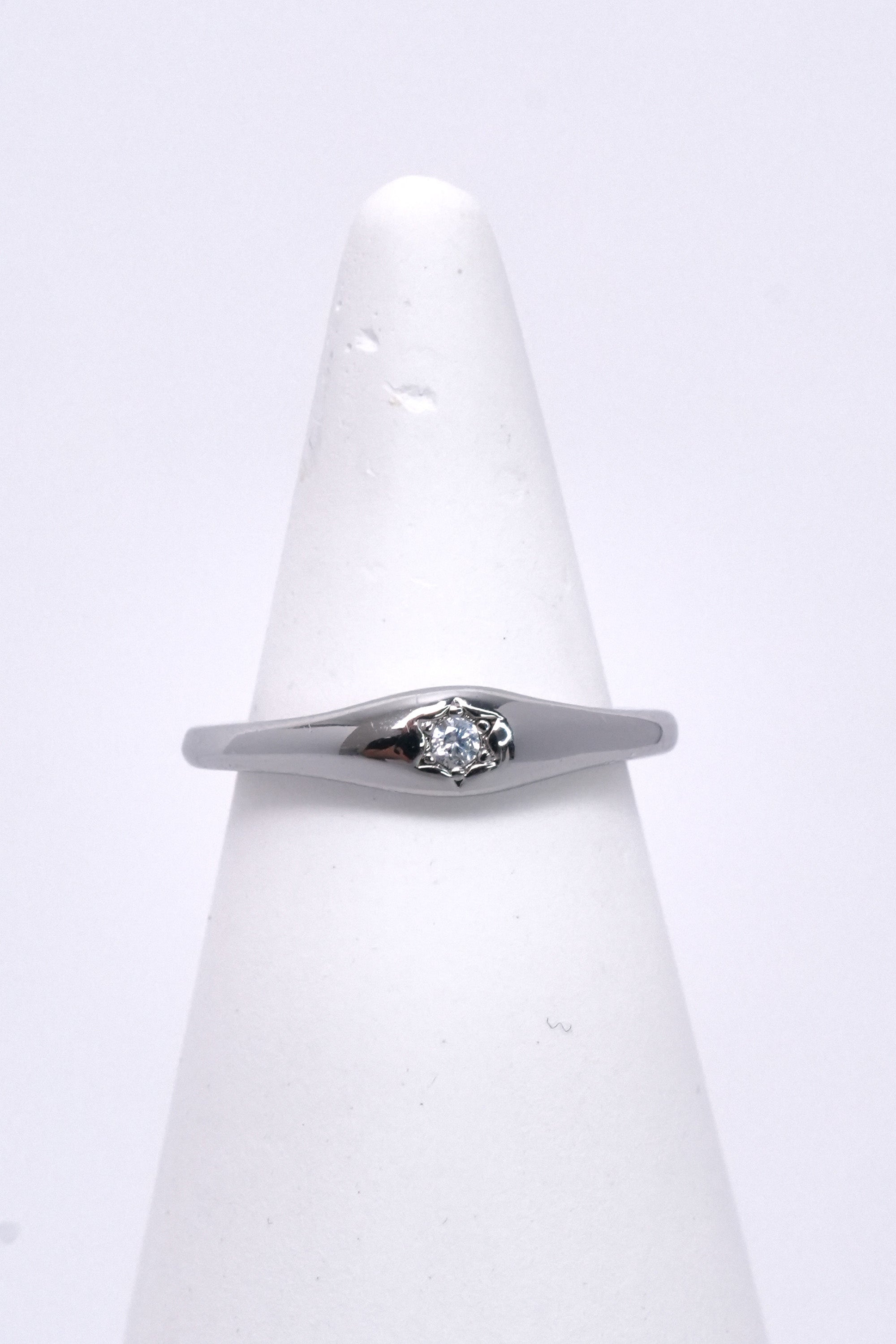 Parlak İz Eklem Stainless Yüzük