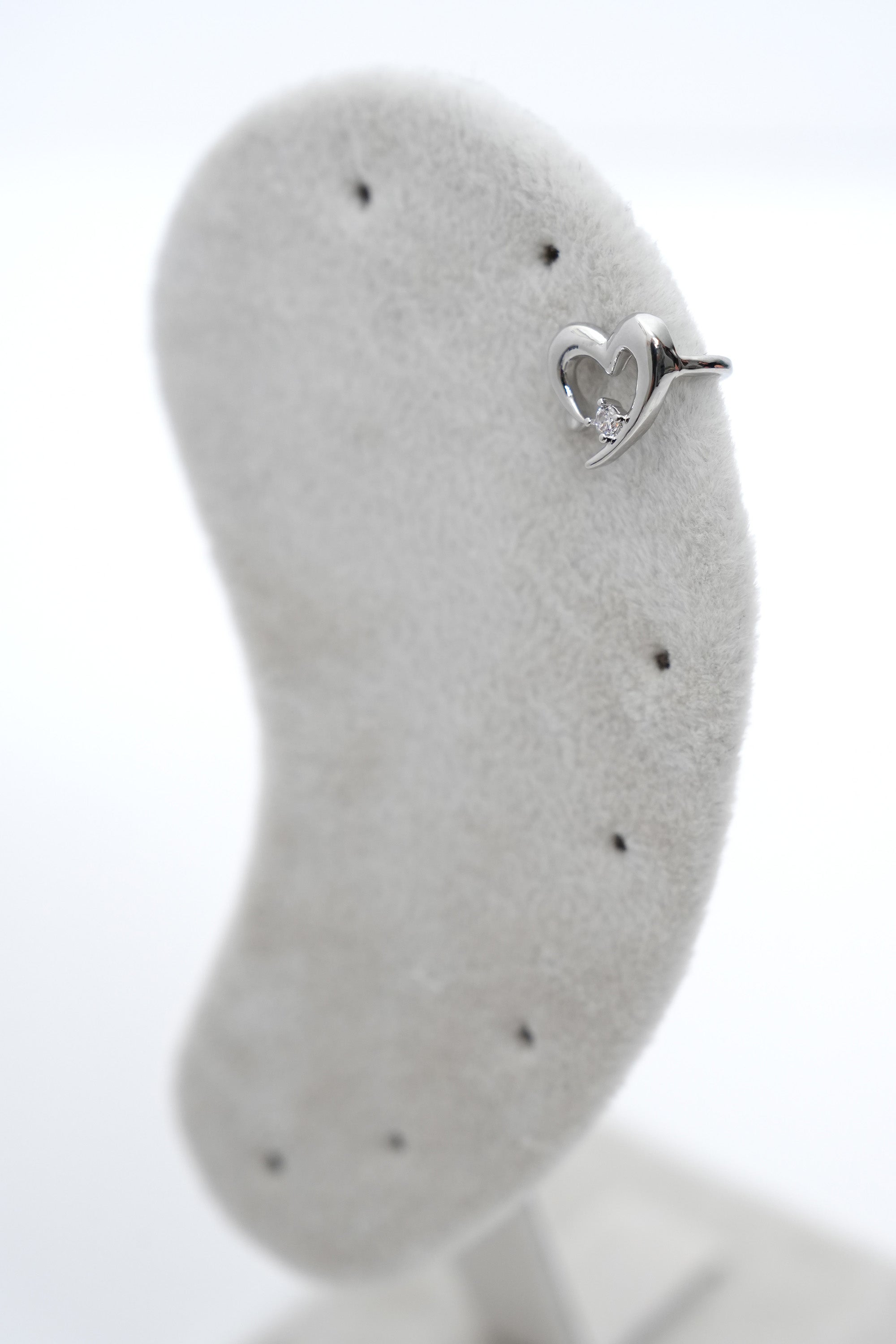 Kalp Işığı Ear Cuff Luxe Küpe