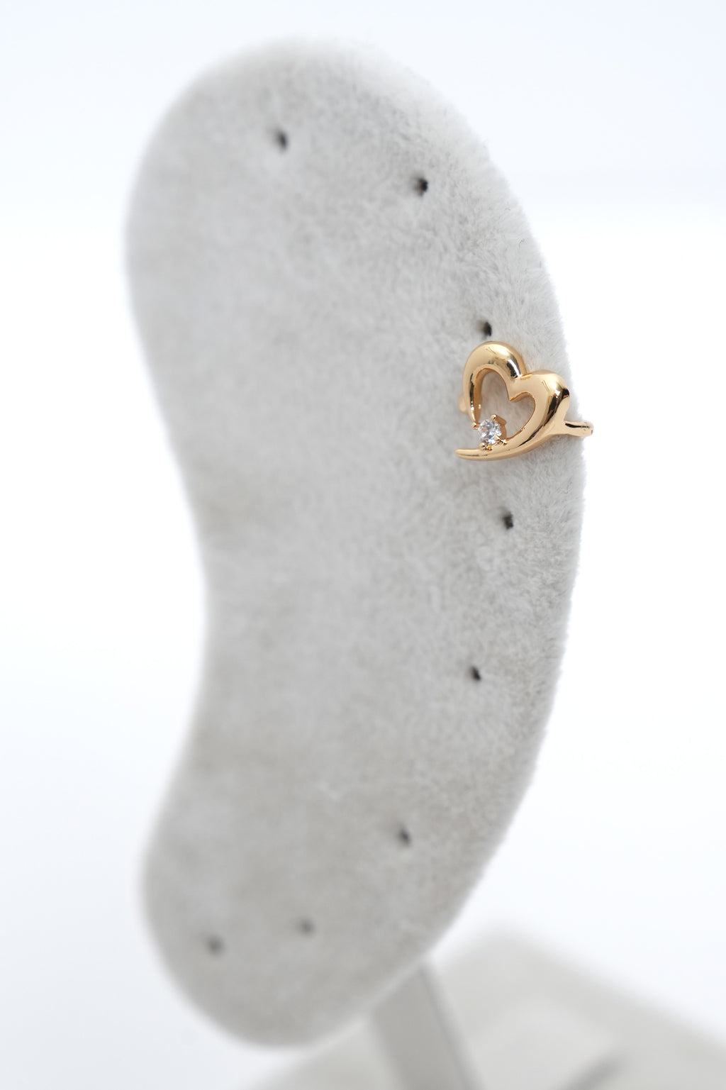 Kalp Işığı Ear Cuff Luxe Küpe