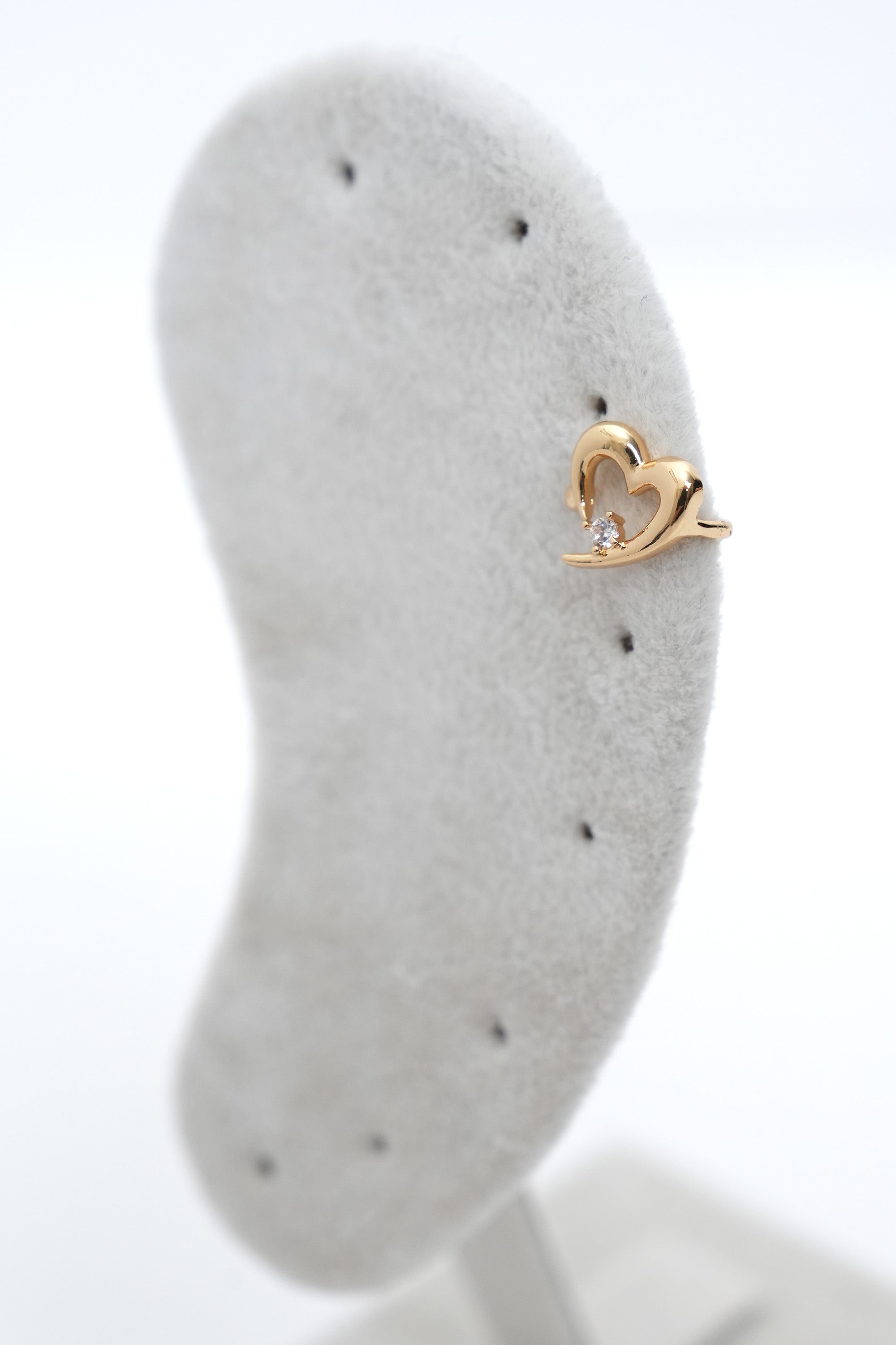 Kalp Işığı Ear Cuff Luxe Küpe