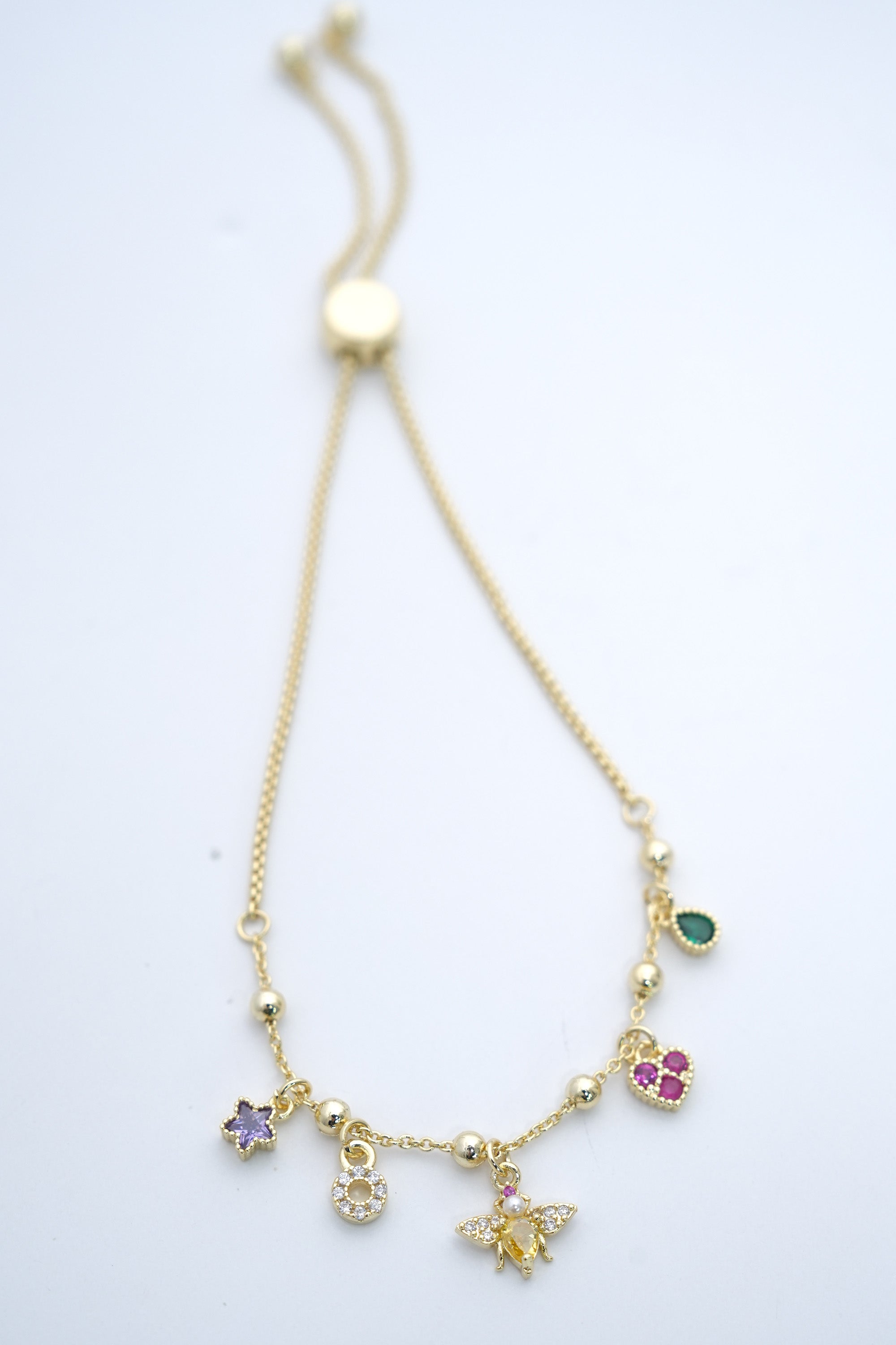 Şans Harmanı 14K Altın Kaplama Luxe Bileklik