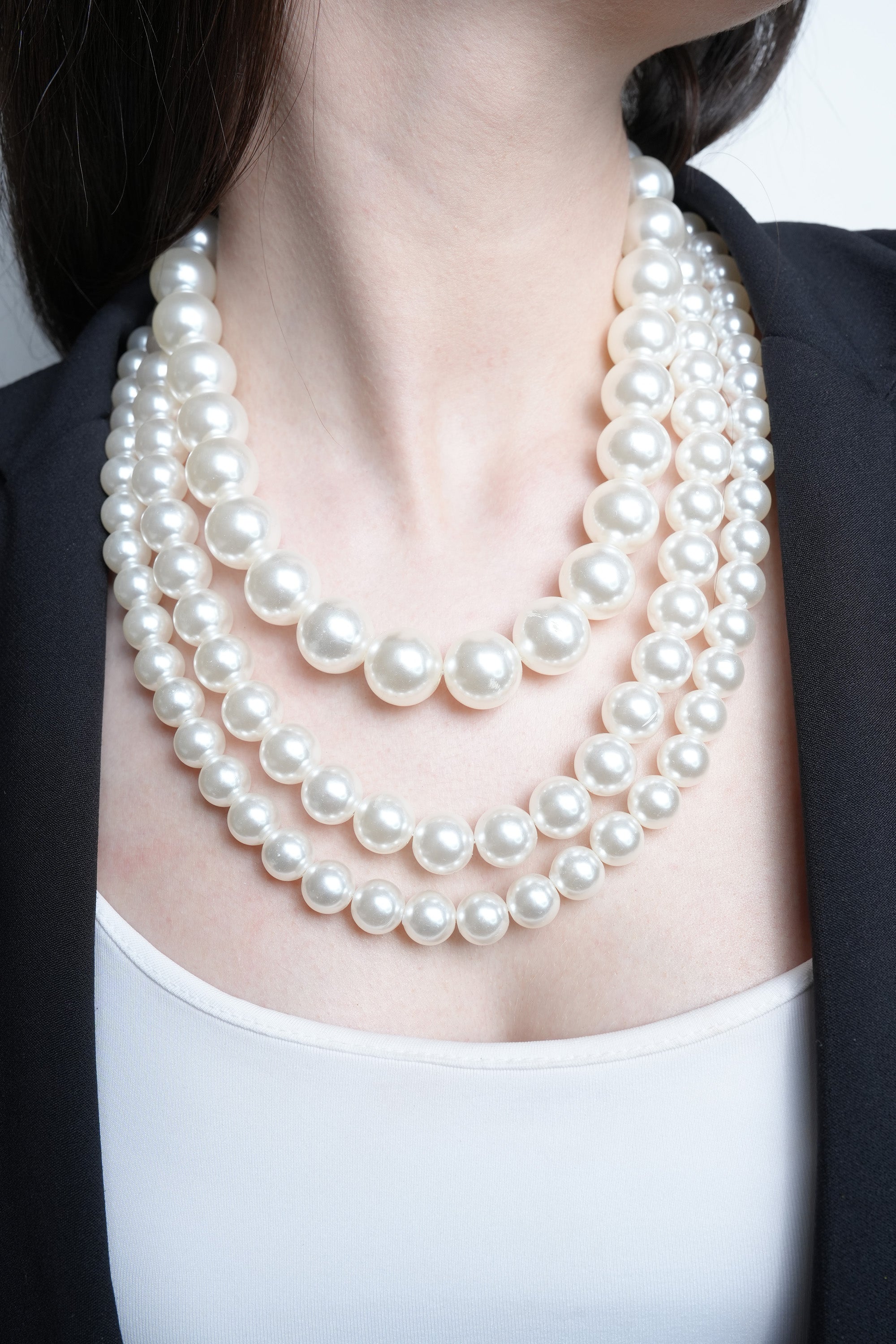 İkon İnci ZR Model Kolye