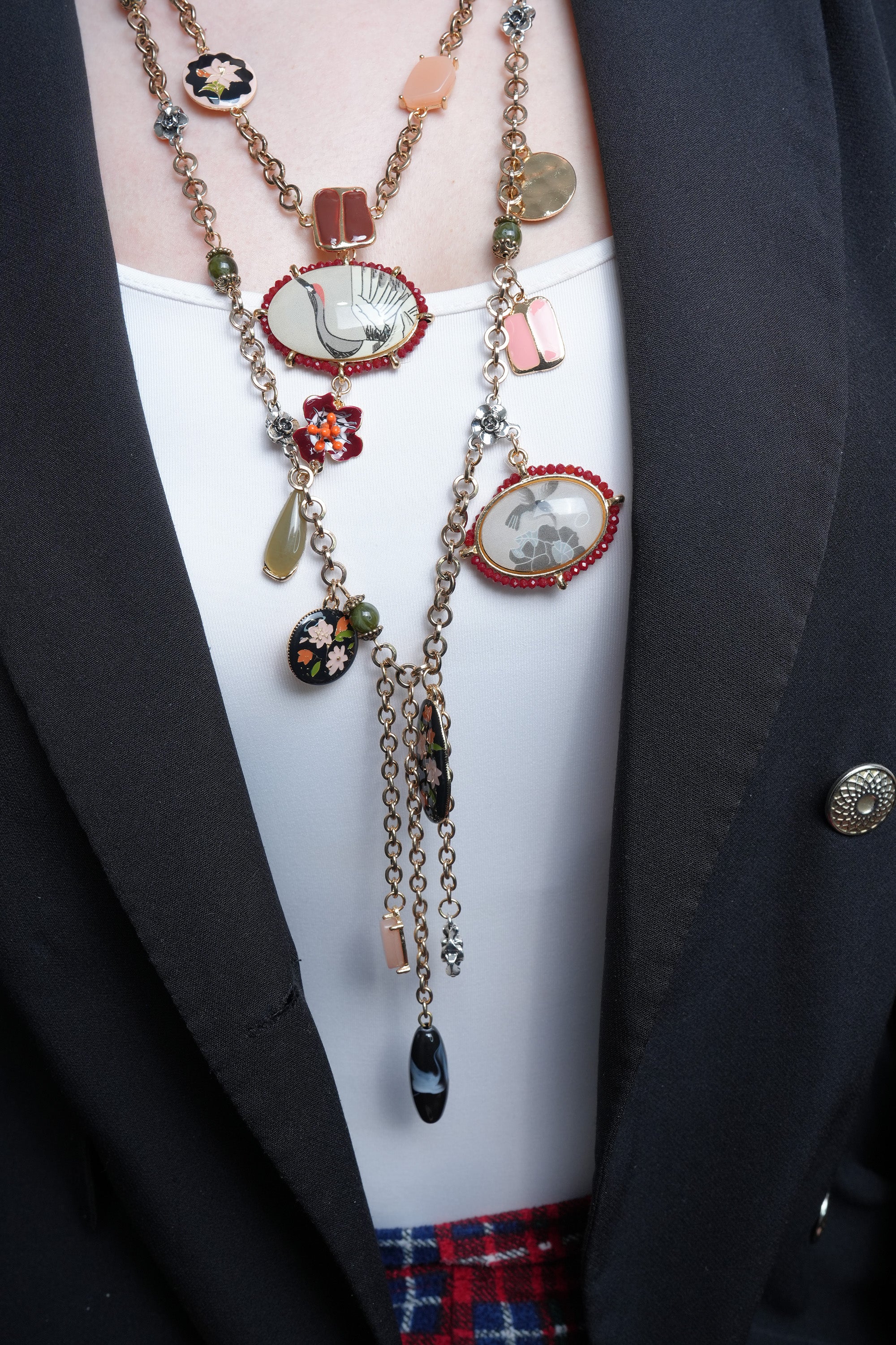 Renkli Anı ZR Model Kolye