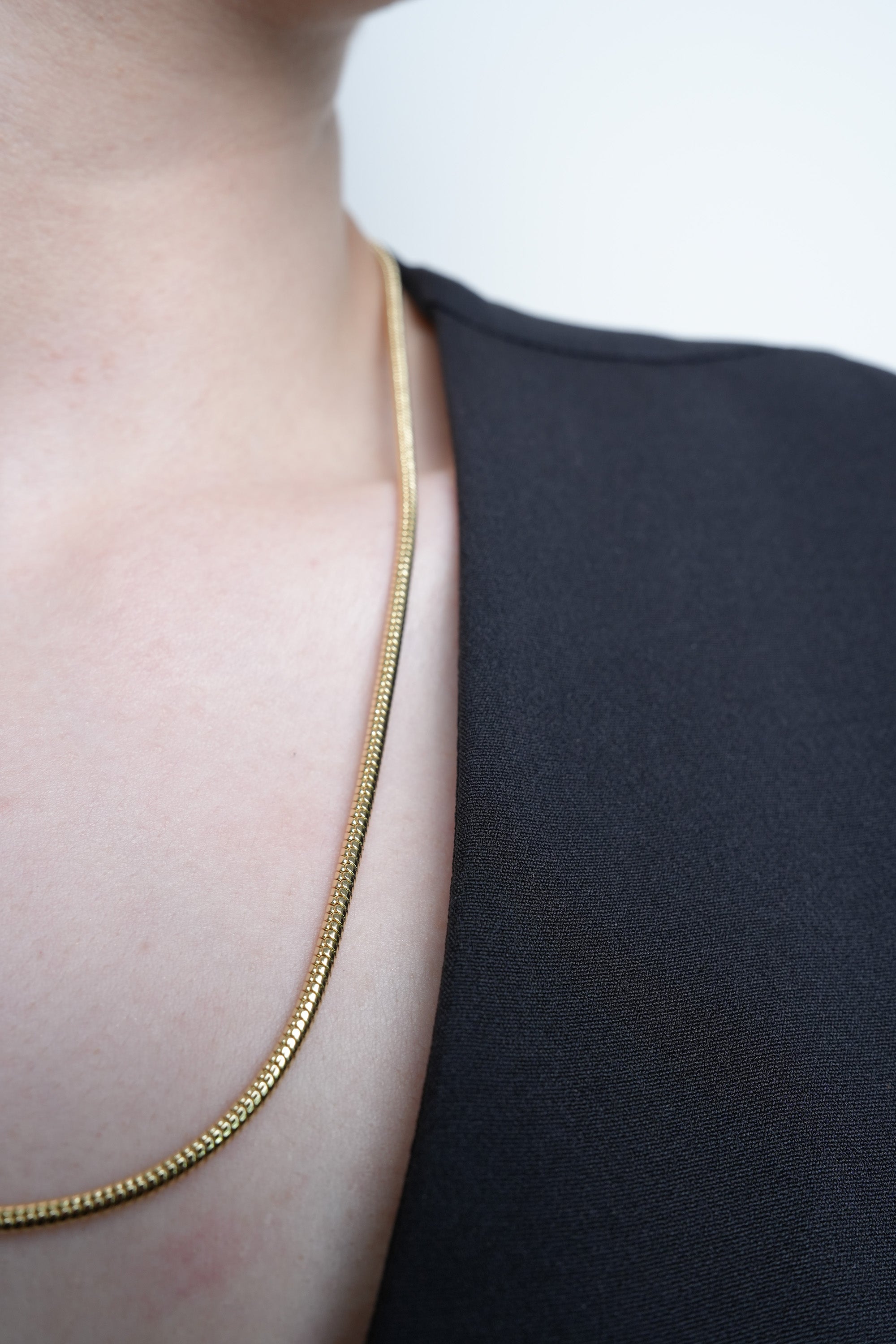 Duru Kıvrım Xuping Rodyum Kolye