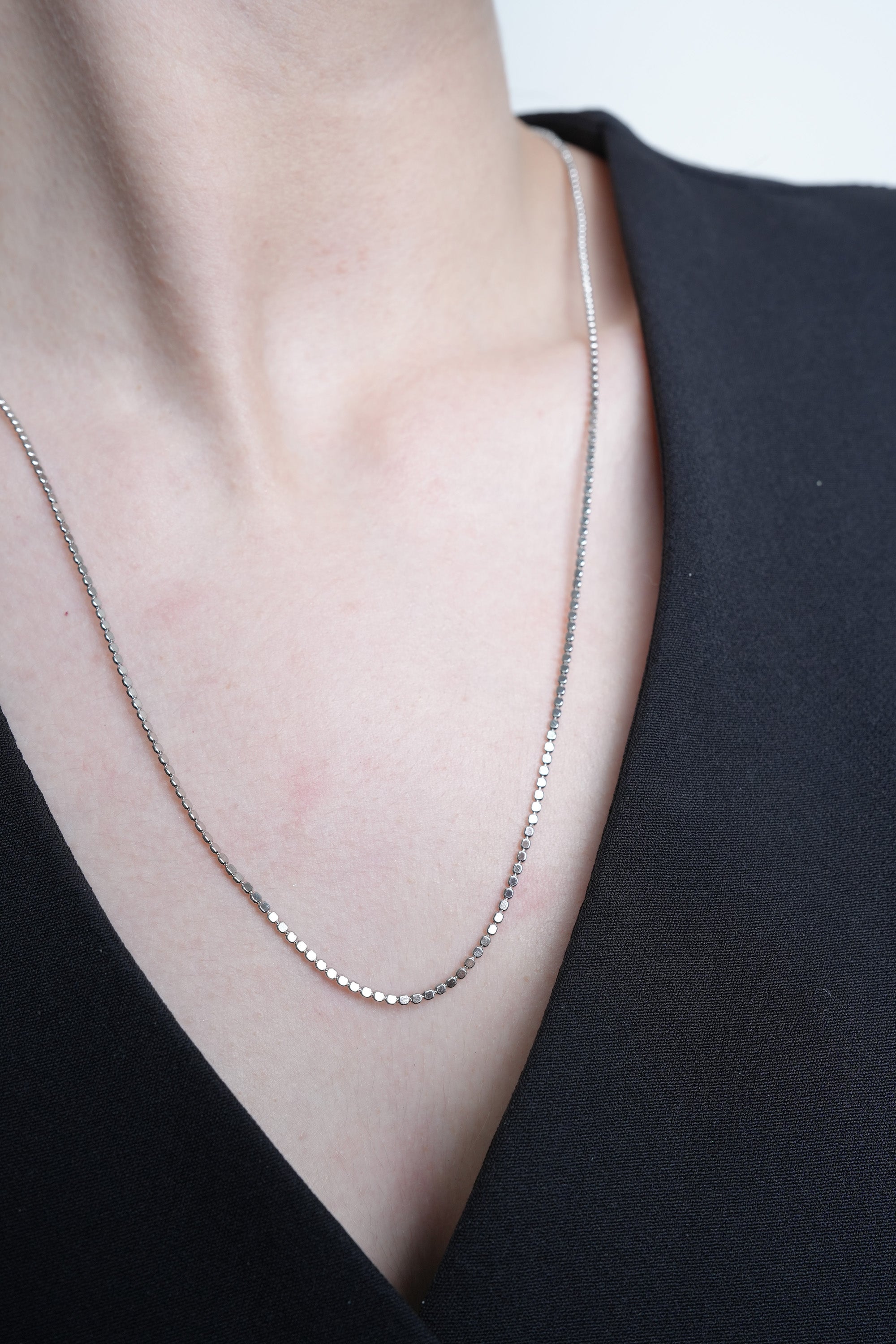 Ay Tozu Xuping Rodyum Kolye