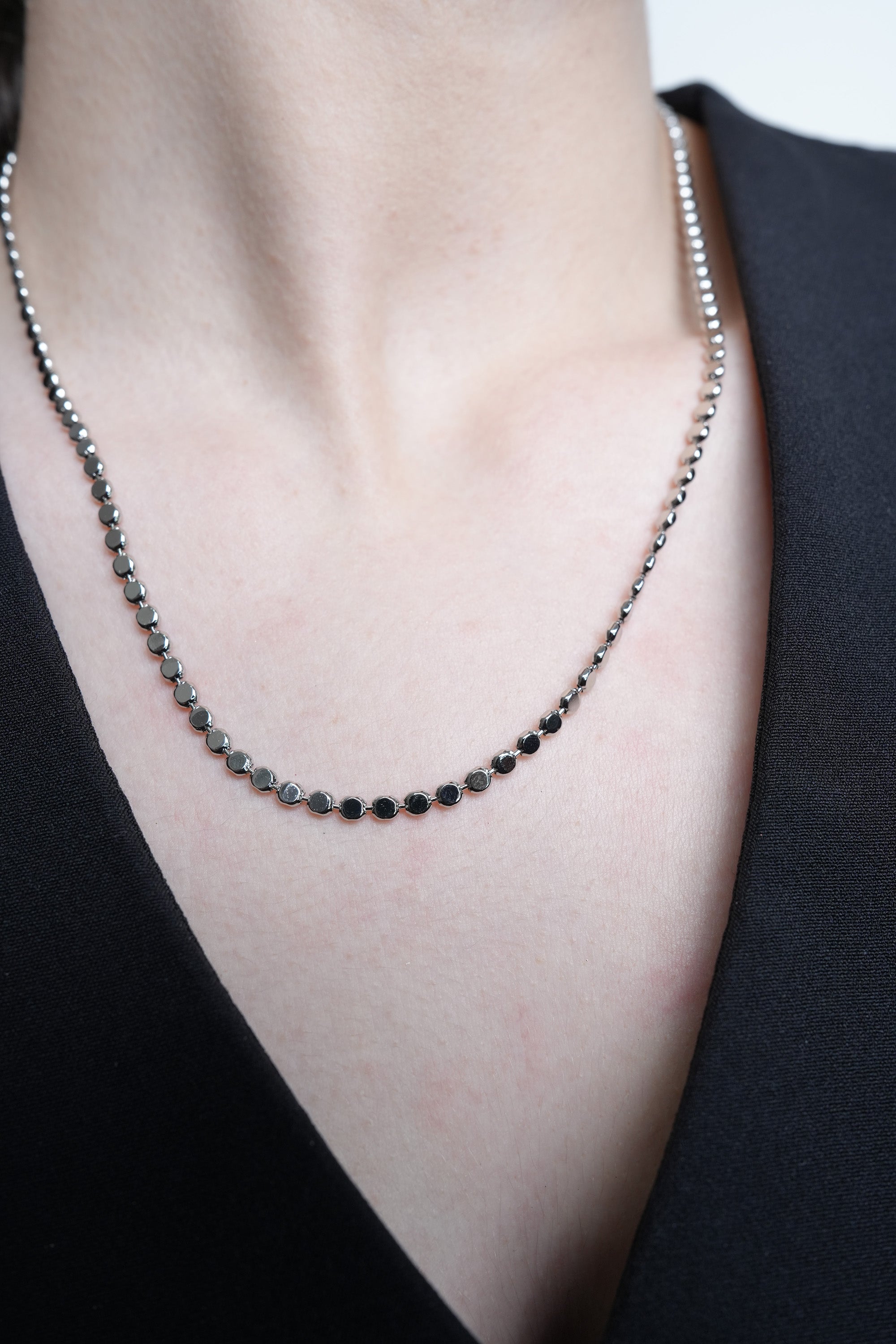 Gece Noktaları Xuping Rodyum Kolye