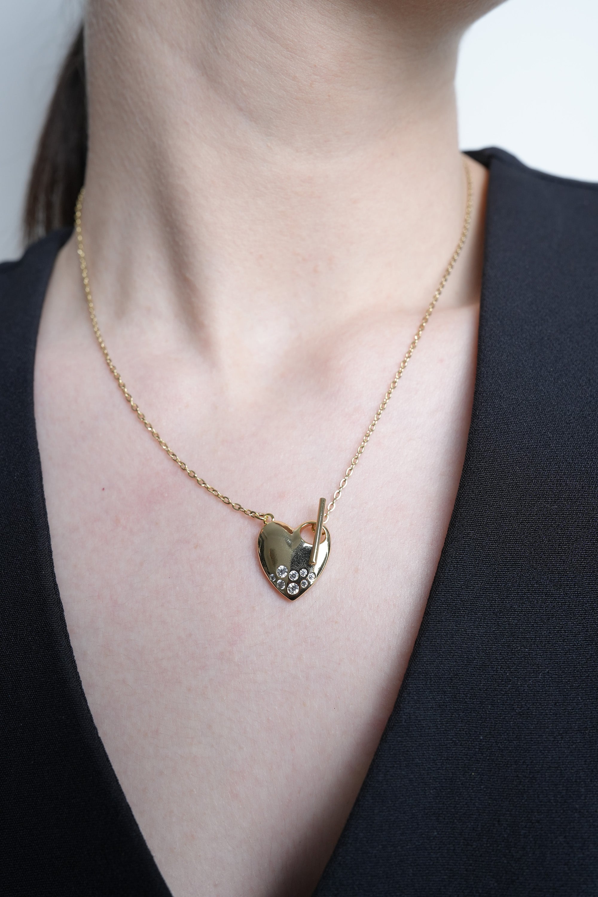 Aşk Anahtarı Xuping Rodyum Kolye