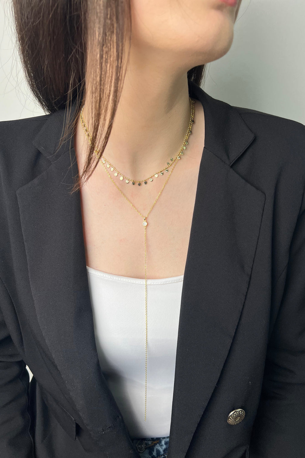 Nova Çiçek 14K Luxe Kolye