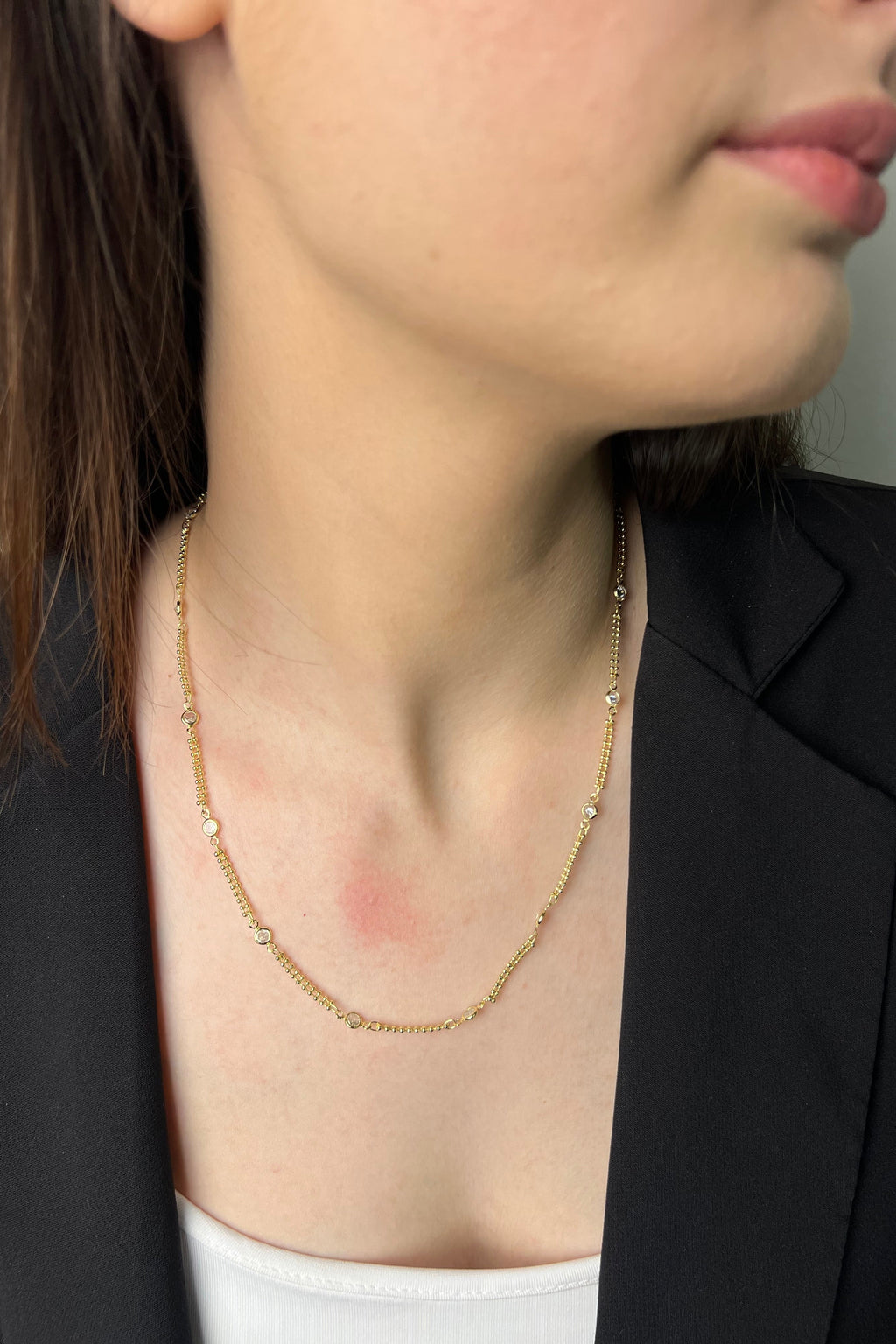 İkon Nokta 14K Luxe Kolye