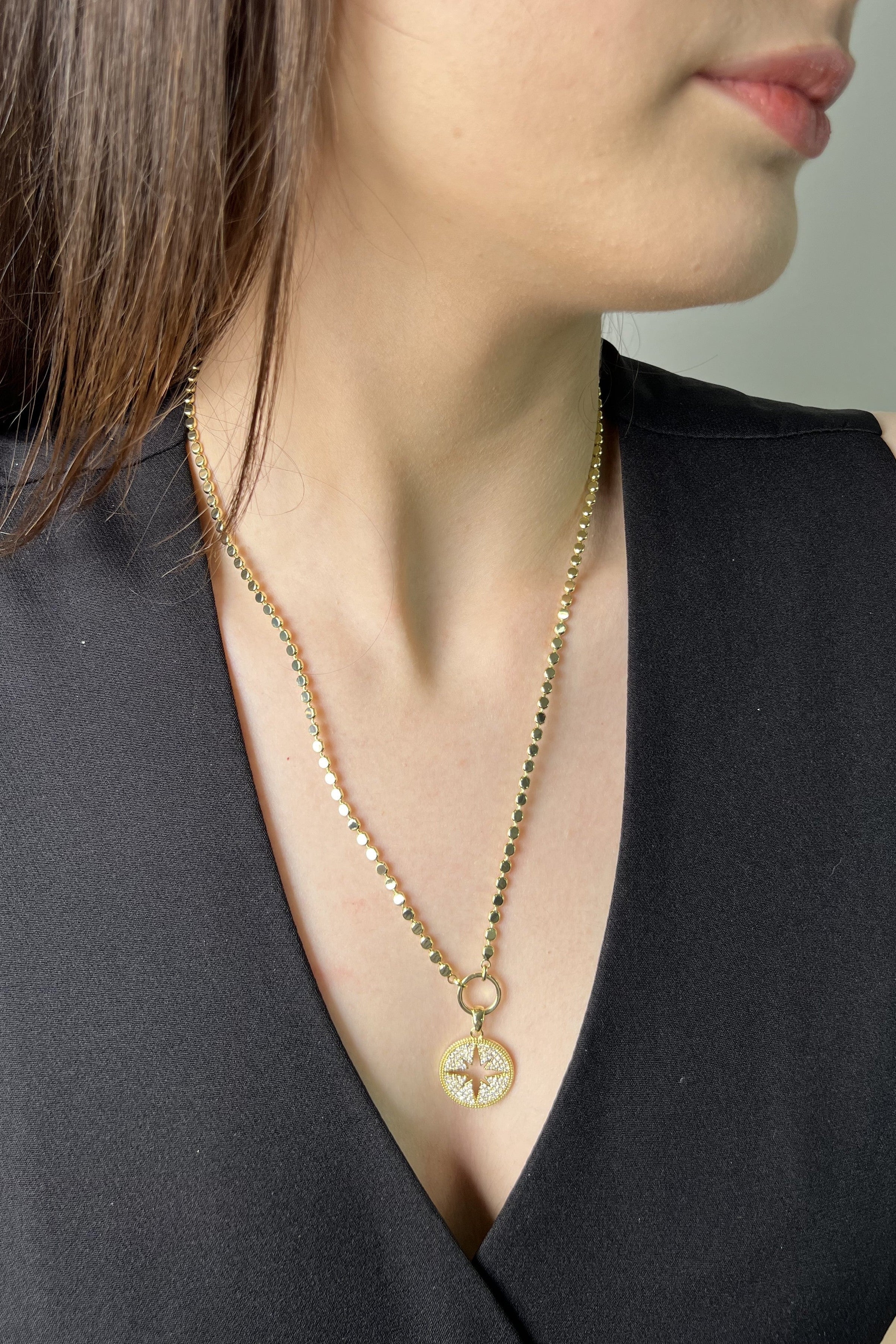 Yıldız Rotası 14K Luxe Kolye