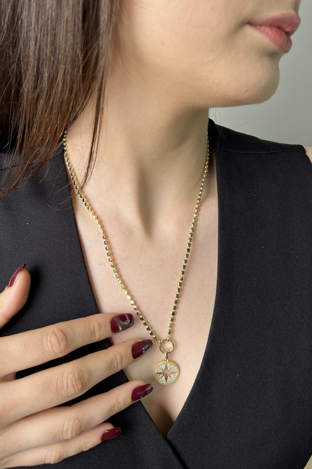 Yıldız Rotası 14K Luxe Kolye