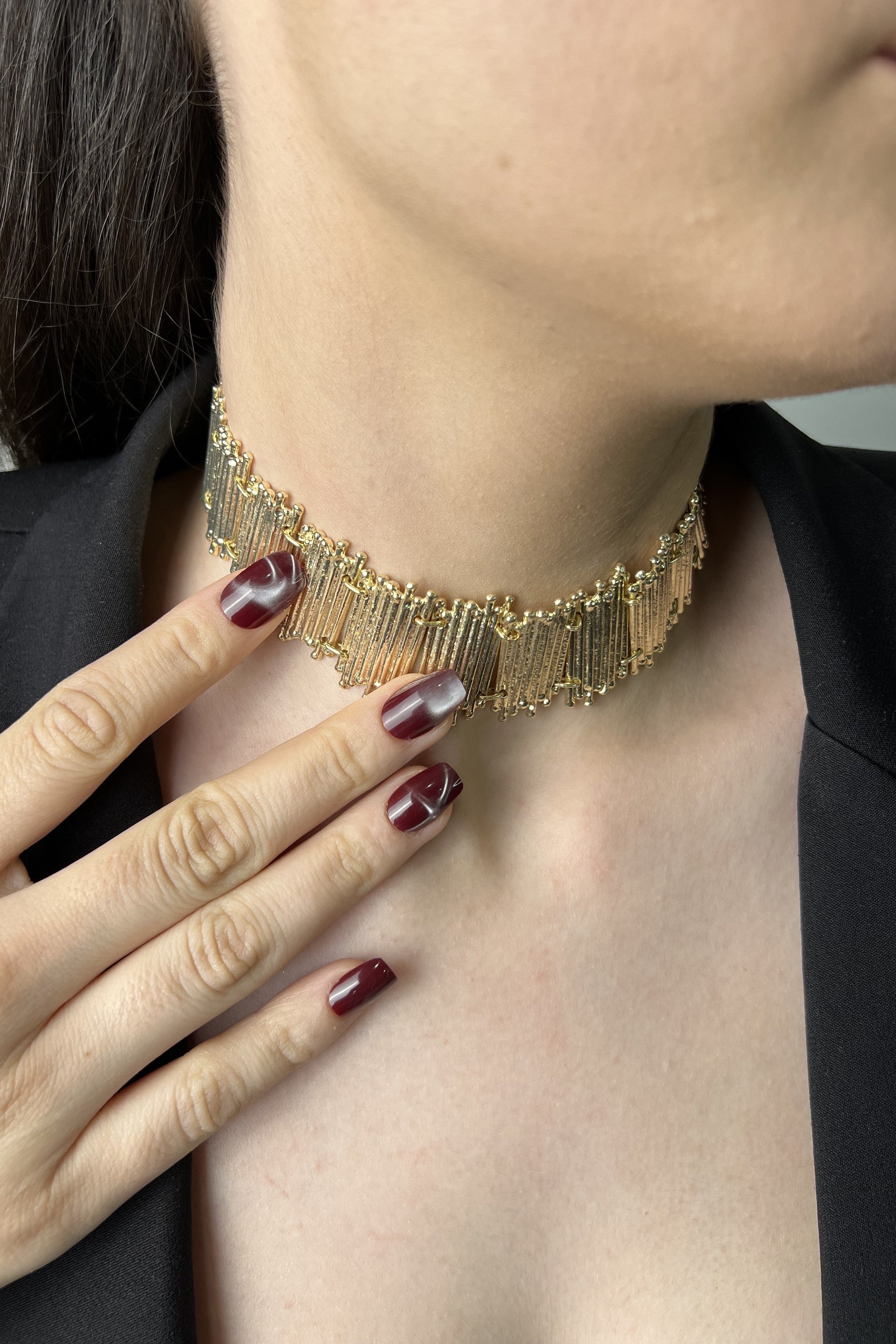 Gala Perdesi 14K Luxe Kolye