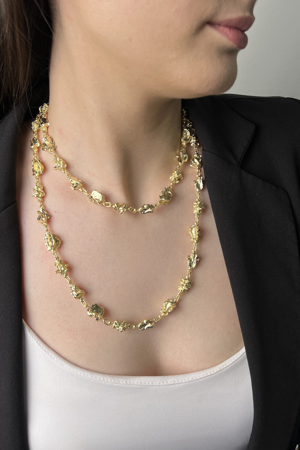 Döküm Parıltı ZR Model Kolye