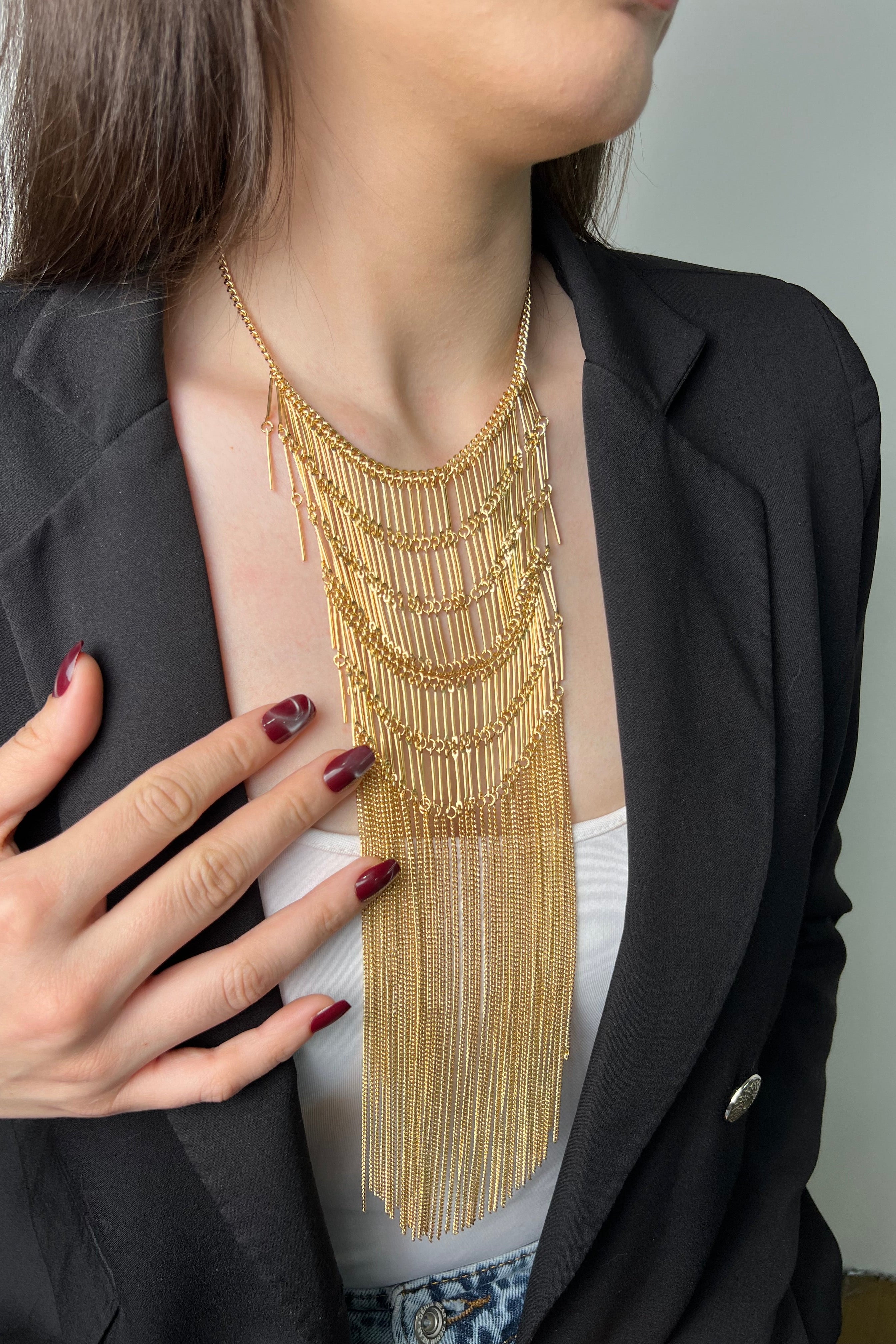 Sahne Işığı ZR Model Kolye