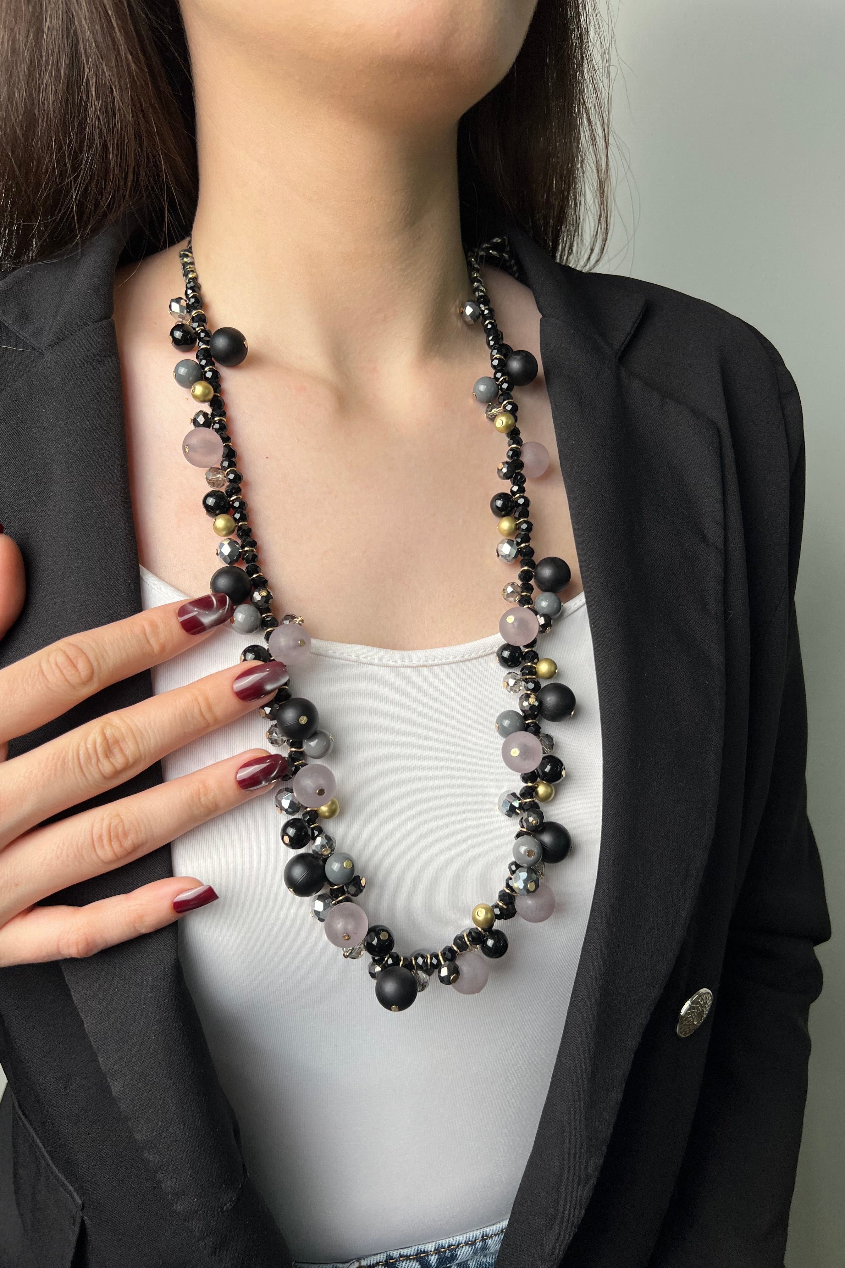 Kristal Doku ZR Model Kolye