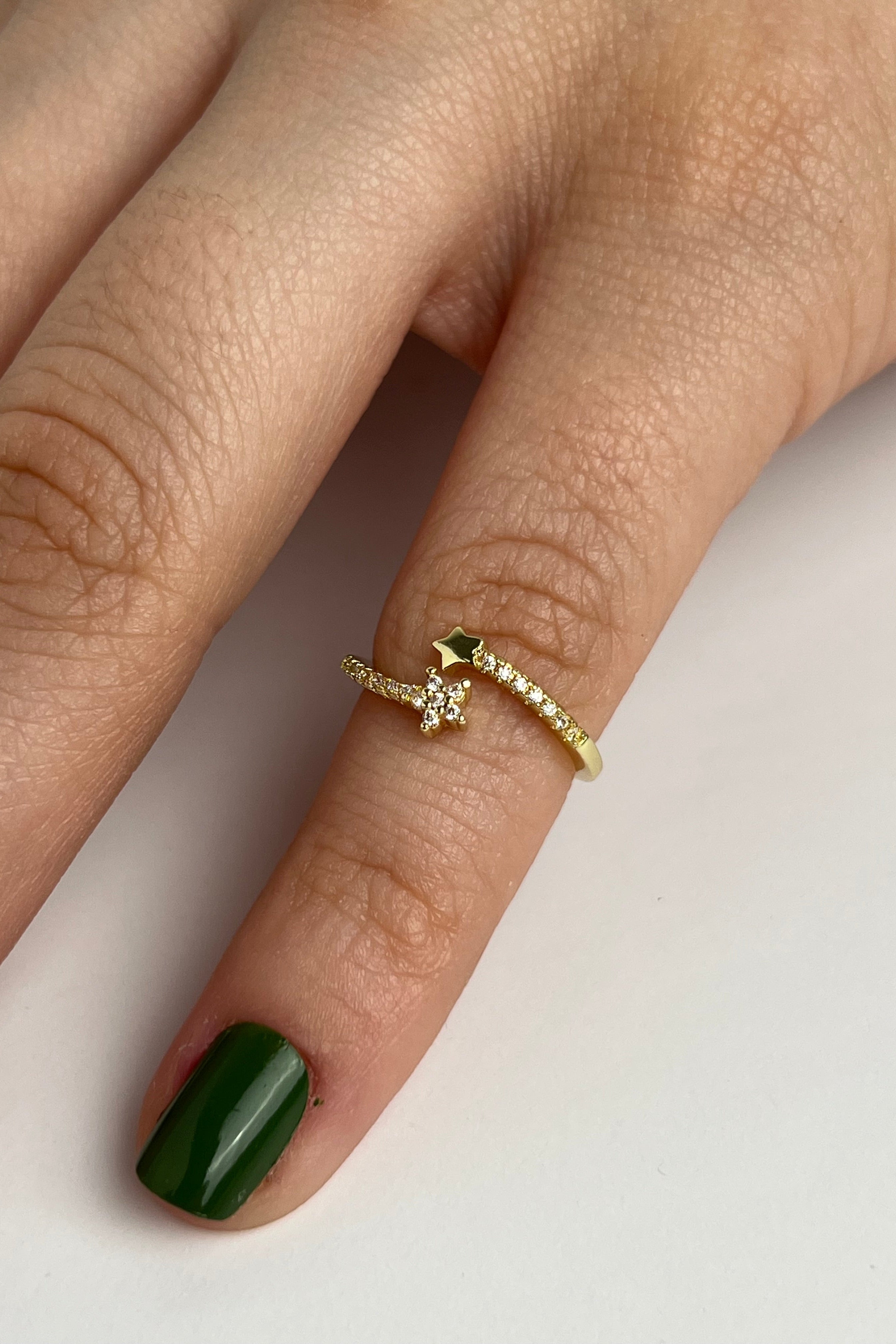 Yıldız Köprüsü Eklem Stainless Yüzük