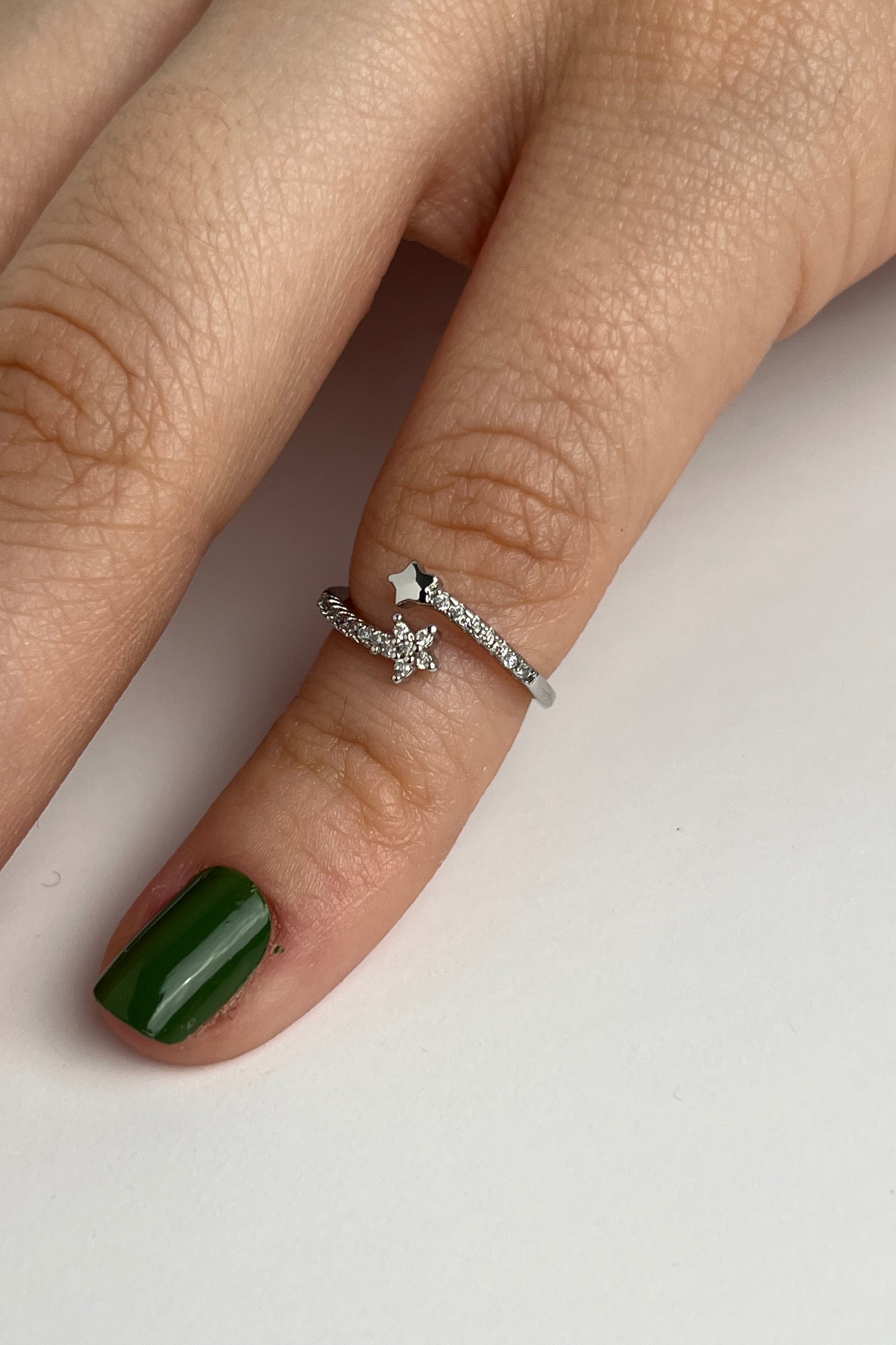 Yıldız Köprüsü Eklem Stainless Yüzük