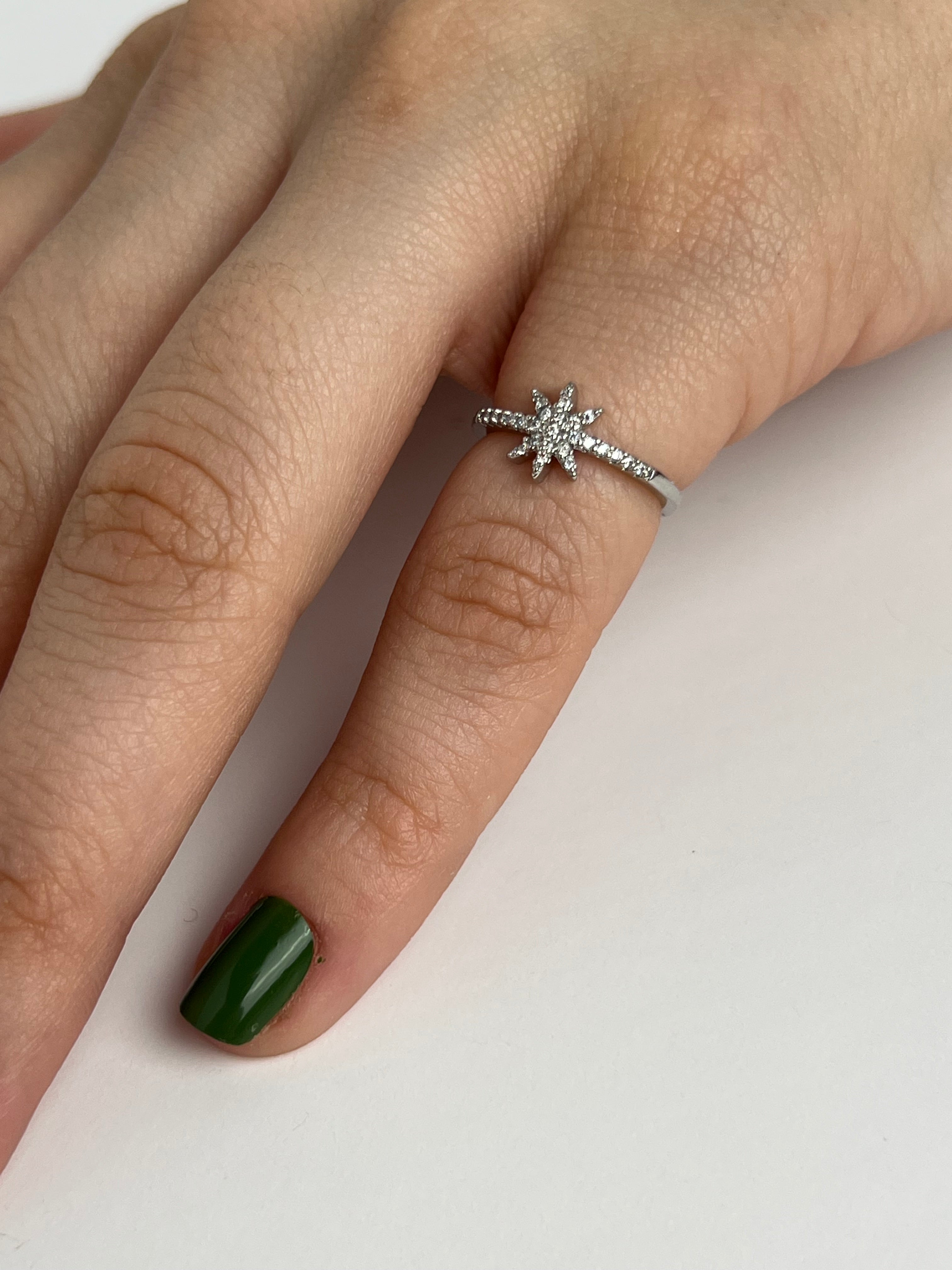 Kuzey Yıldızı Eklem Stainless Yüzük