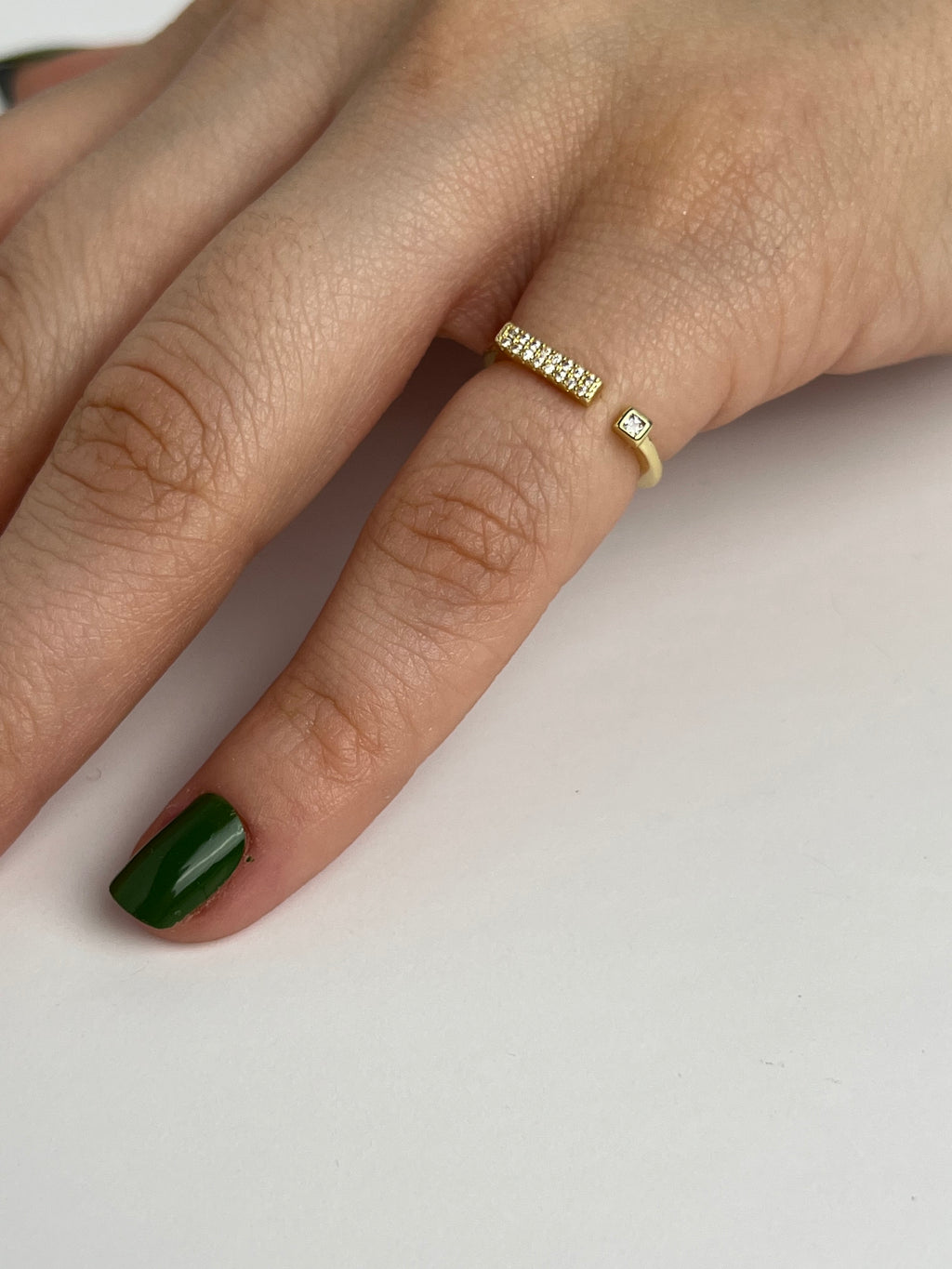 Duru Çizgi Eklem Stainless Yüzük