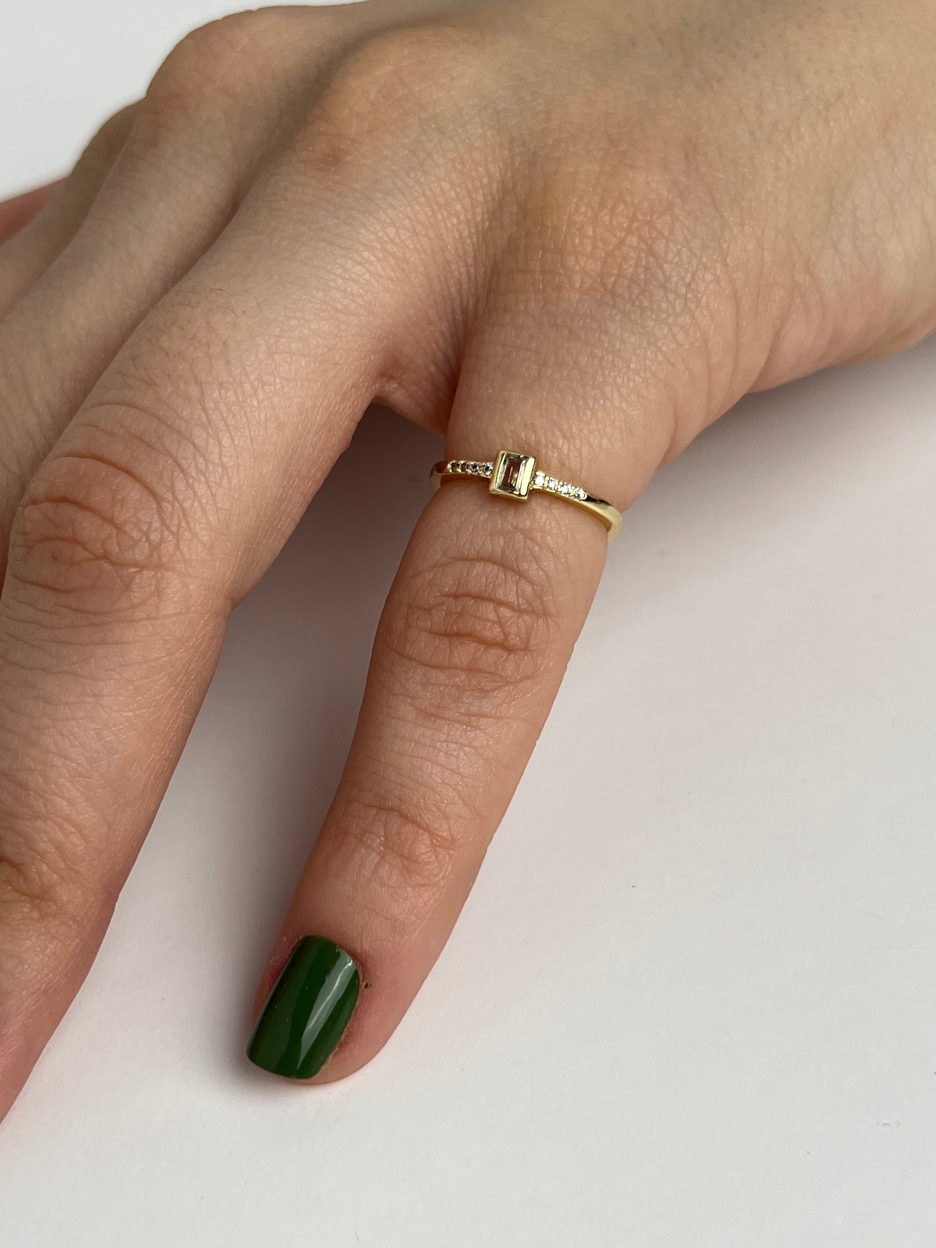 Baget İmza Eklem Stainless Yüzük