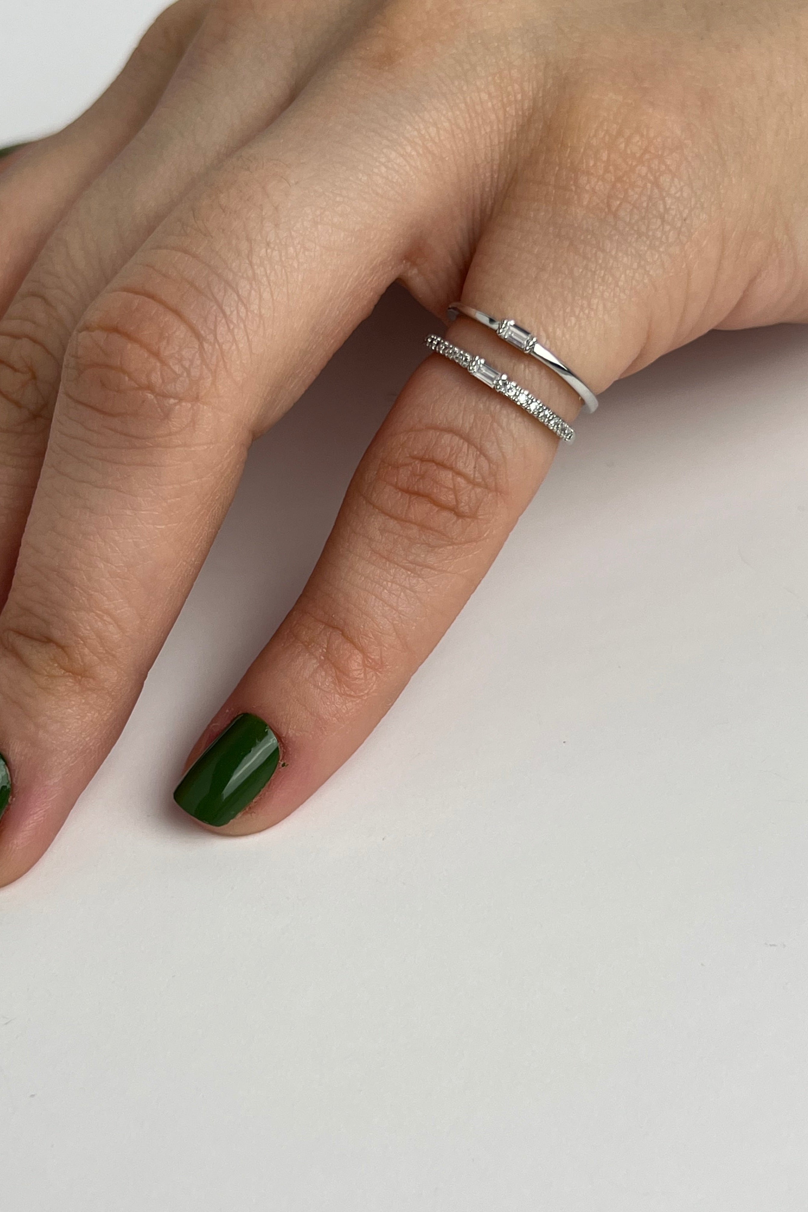 İkiz Baget Eklem Stainless Yüzük