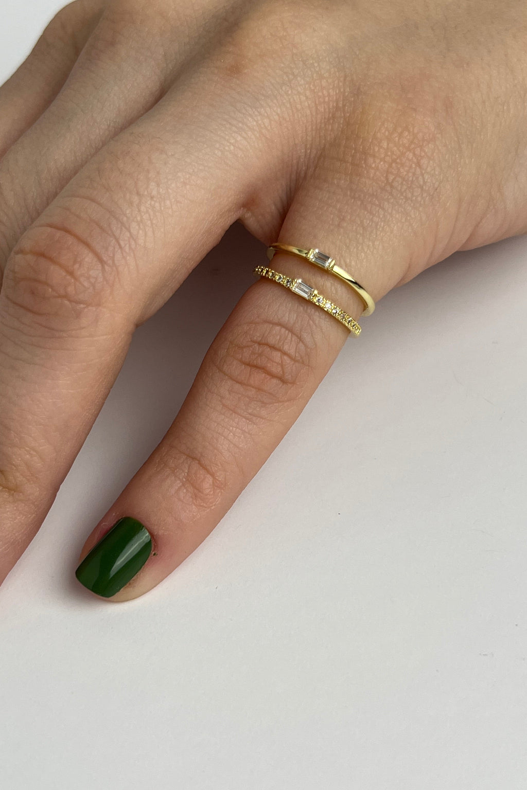 İkiz Baget Eklem Stainless Yüzük