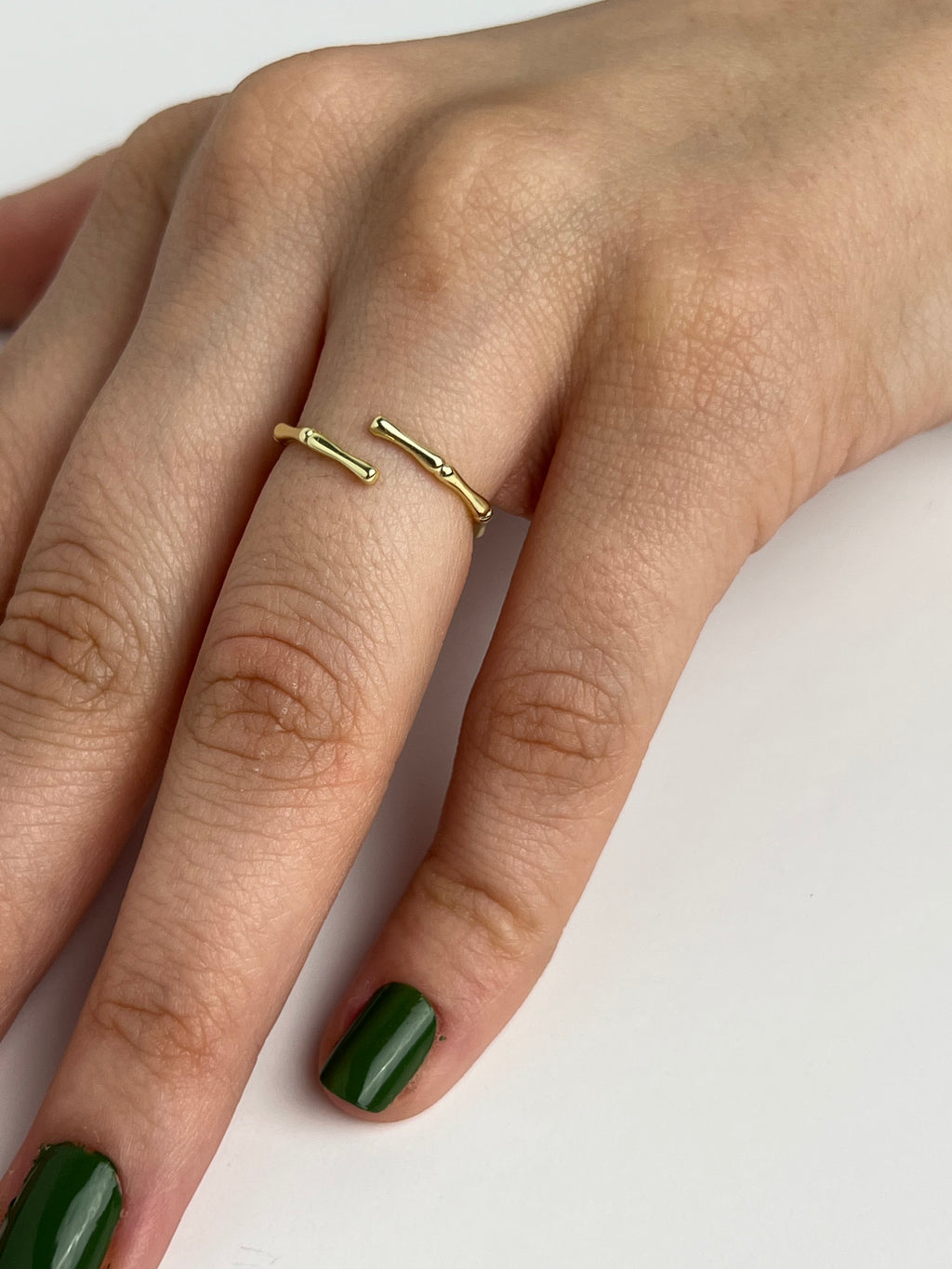 Kilit Çizgisi Eklem Stainless Yüzük