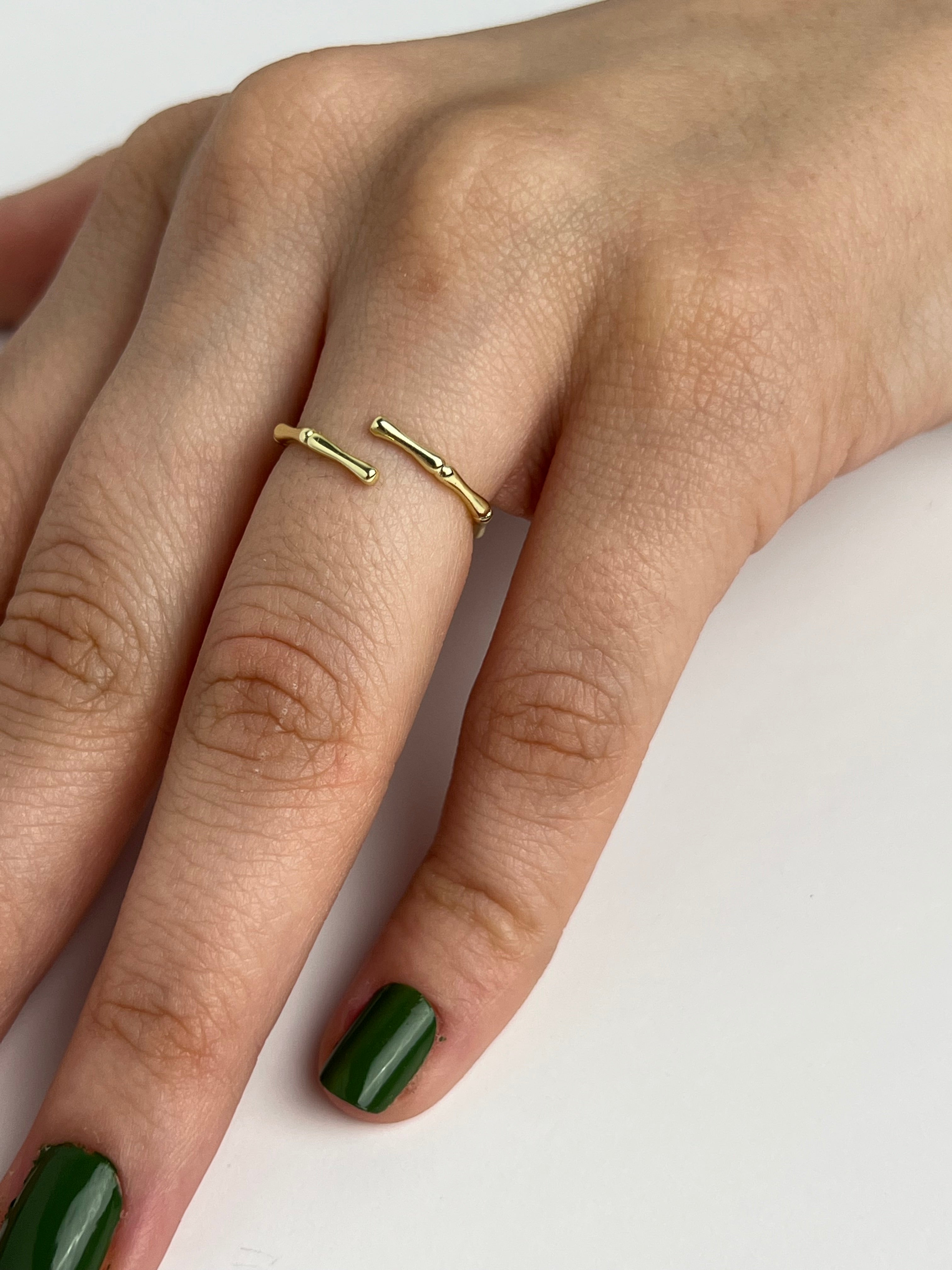 Kilit Çizgisi Eklem Stainless Yüzük