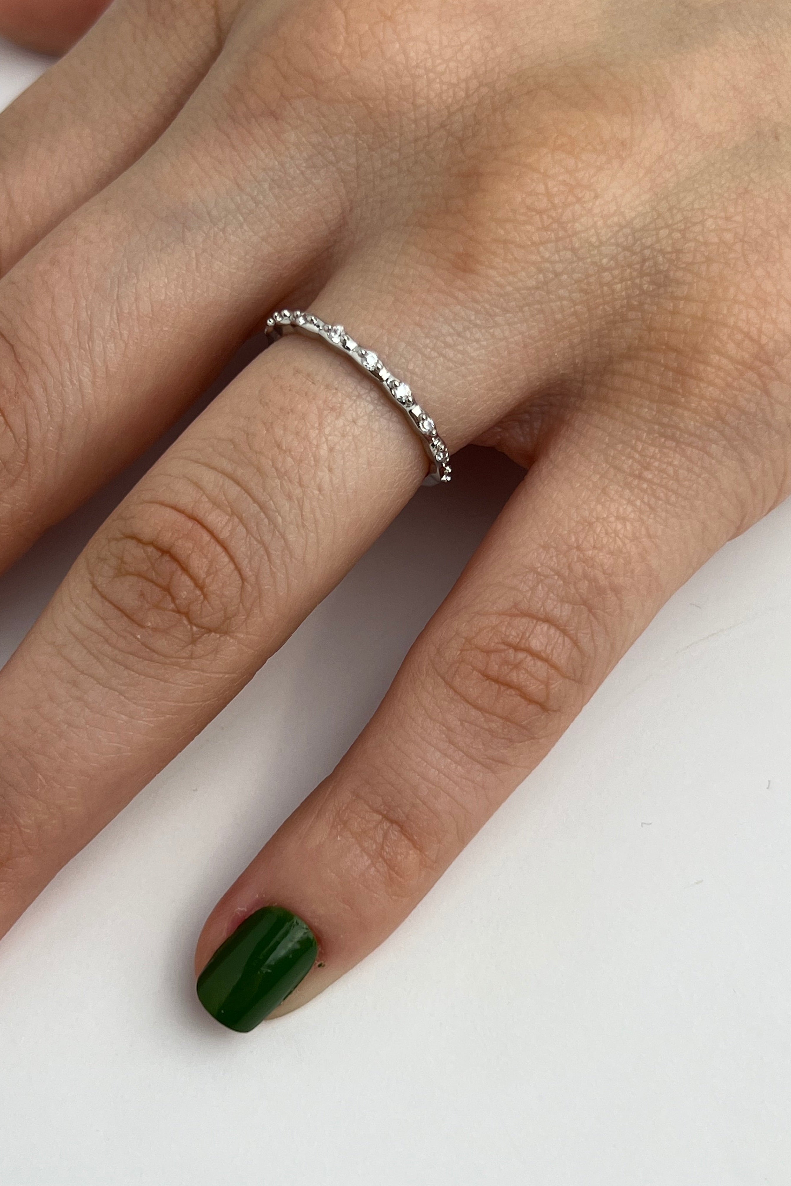 Ay Izi Eklem Stainless Yüzük