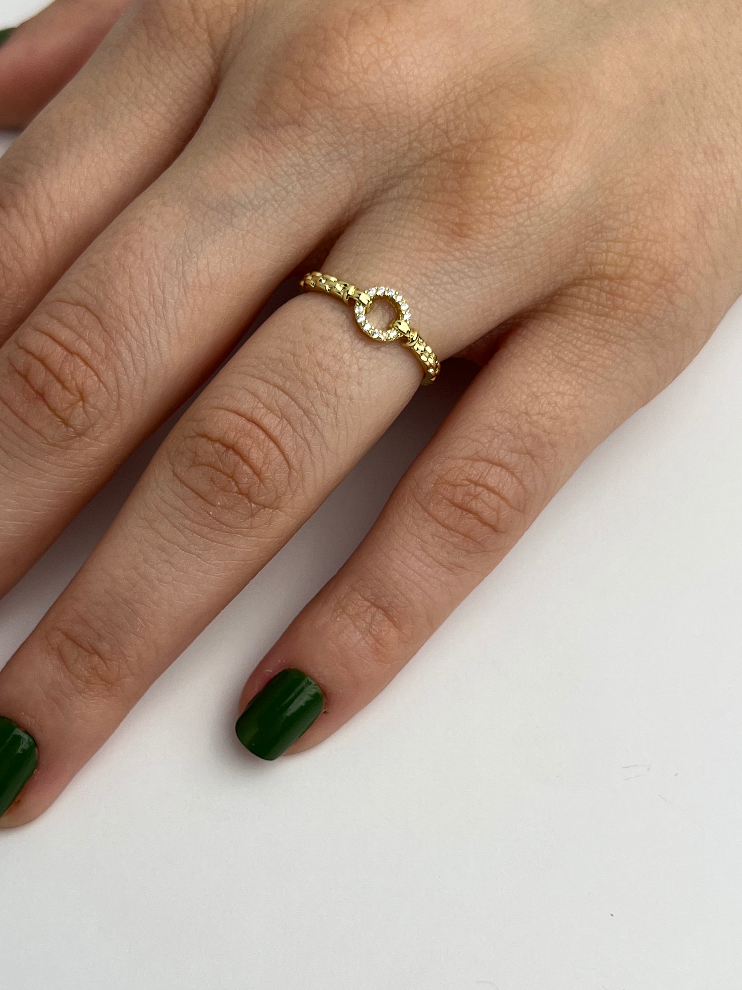 Aura Çemberi Eklem Stainless Yüzük