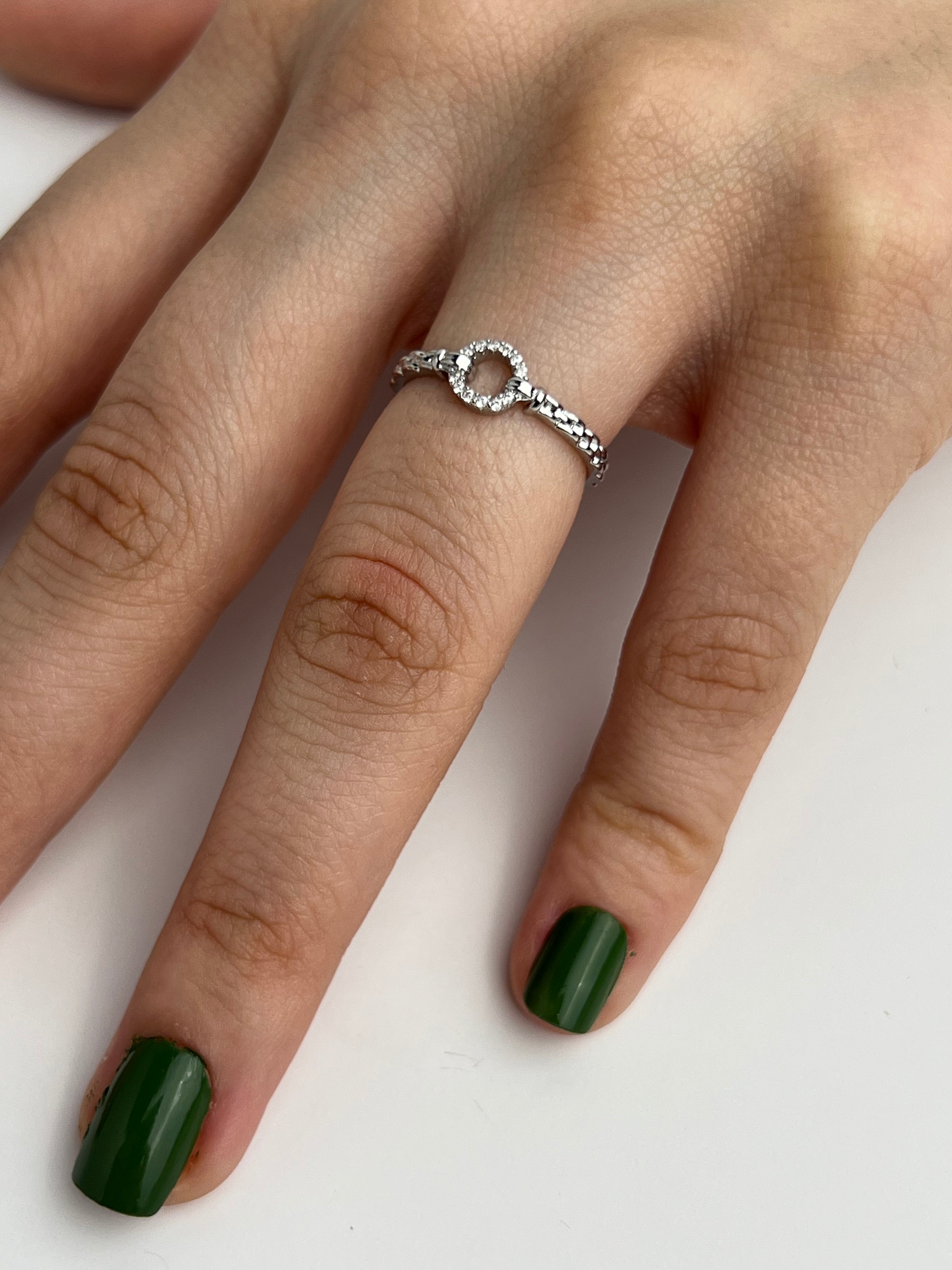 Aura Çemberi Eklem Stainless Yüzük