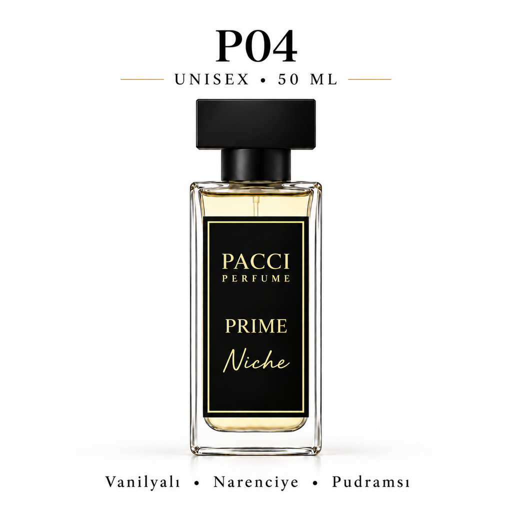 PACCI P04 Niche Unisex Parfüm 50 ML – Narenciyeli • Baharatlı • Gurme