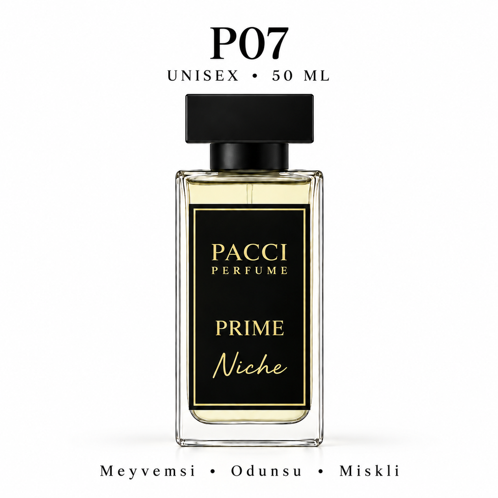 PACCI P07 Niche Unisex Parfüm 50 ML – Meyvemsi • Çiçeksi • Odunsu