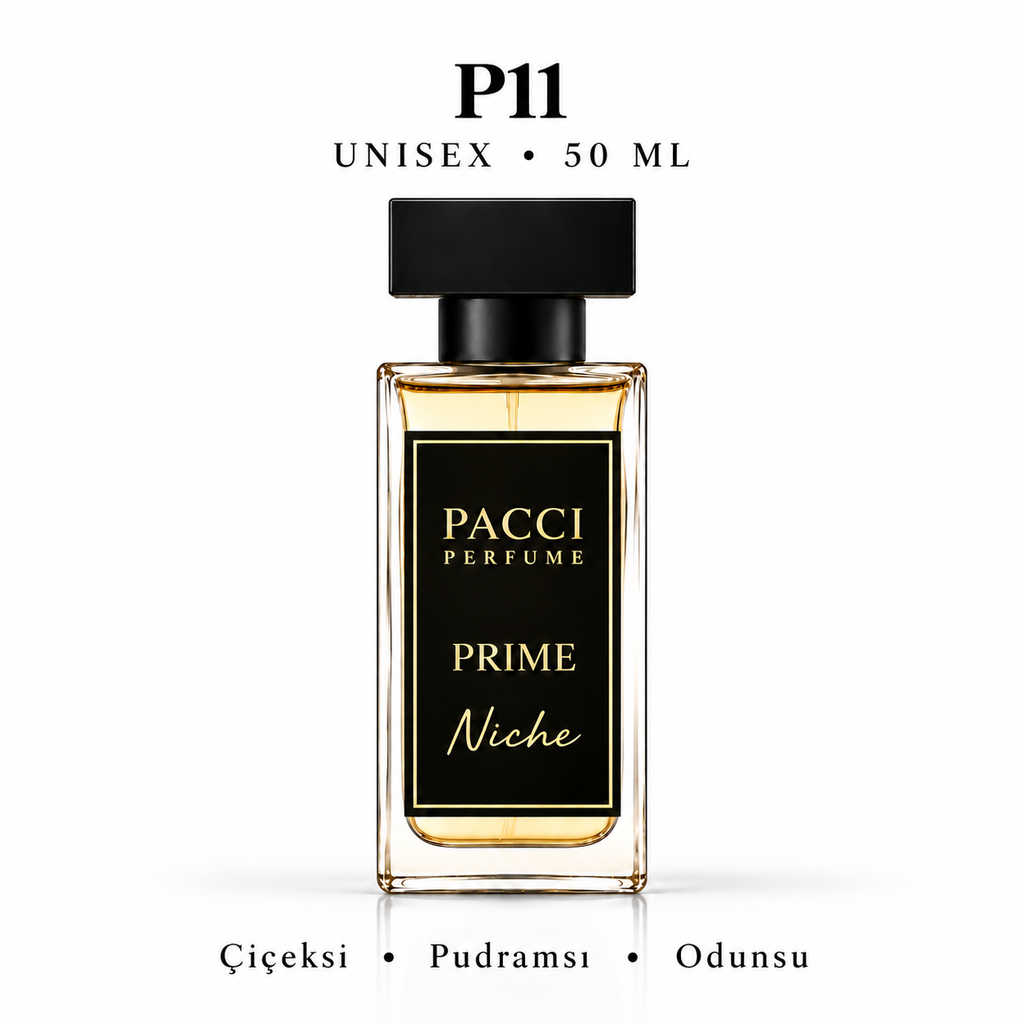 PACCI P11 Niche Unisex Parfüm 50 ML – Çiçeksi • Şipre