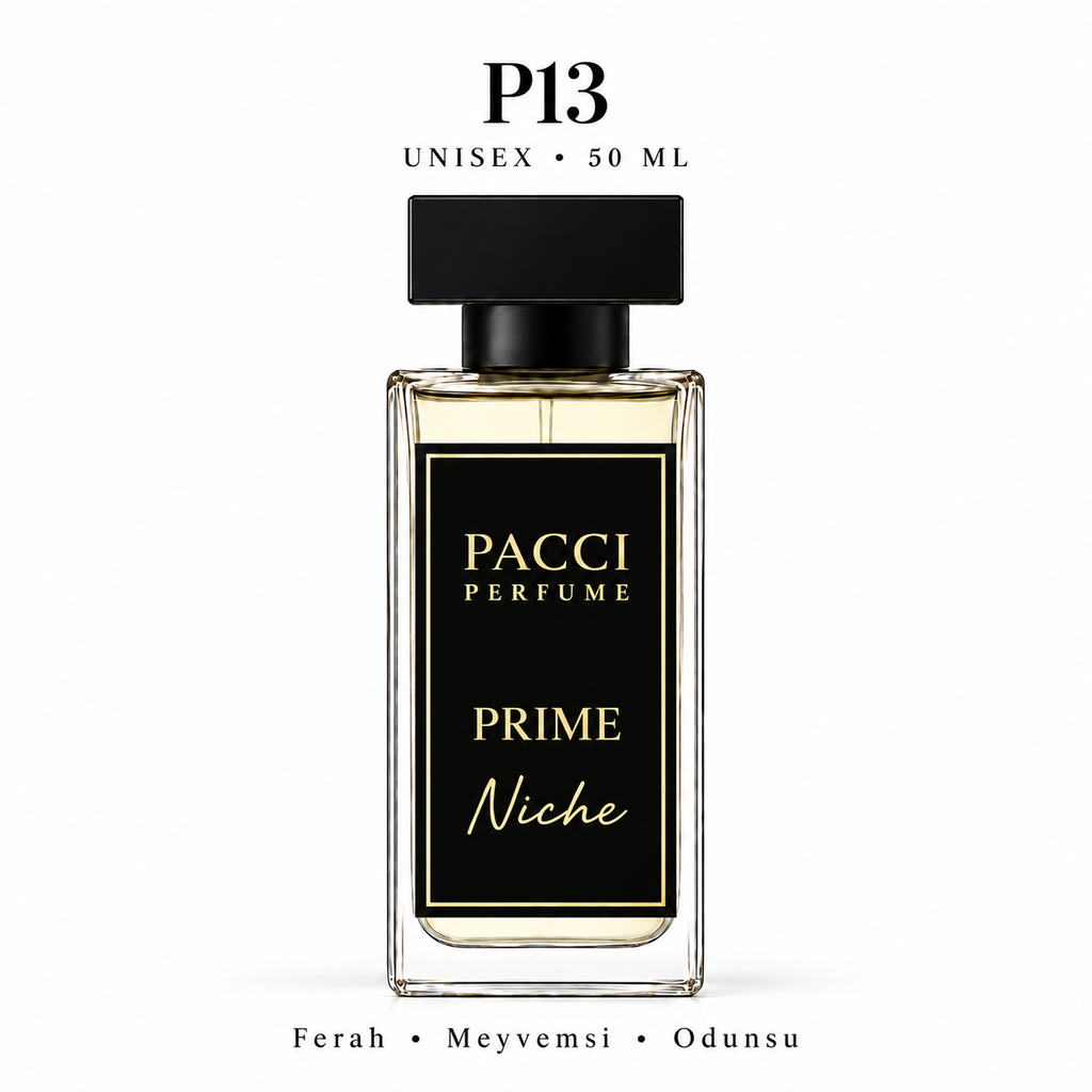 PACCI P13 Niche Unisex Parfüm 50 ML – Odunsu • Ferah • Meyvemsi