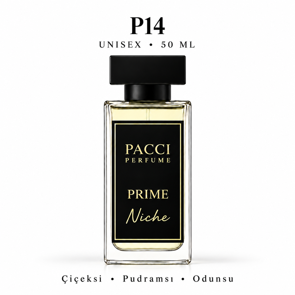 PACCI P14 Niche Unisex Parfüm 50 ML – Odunsu • Çiçeksi
