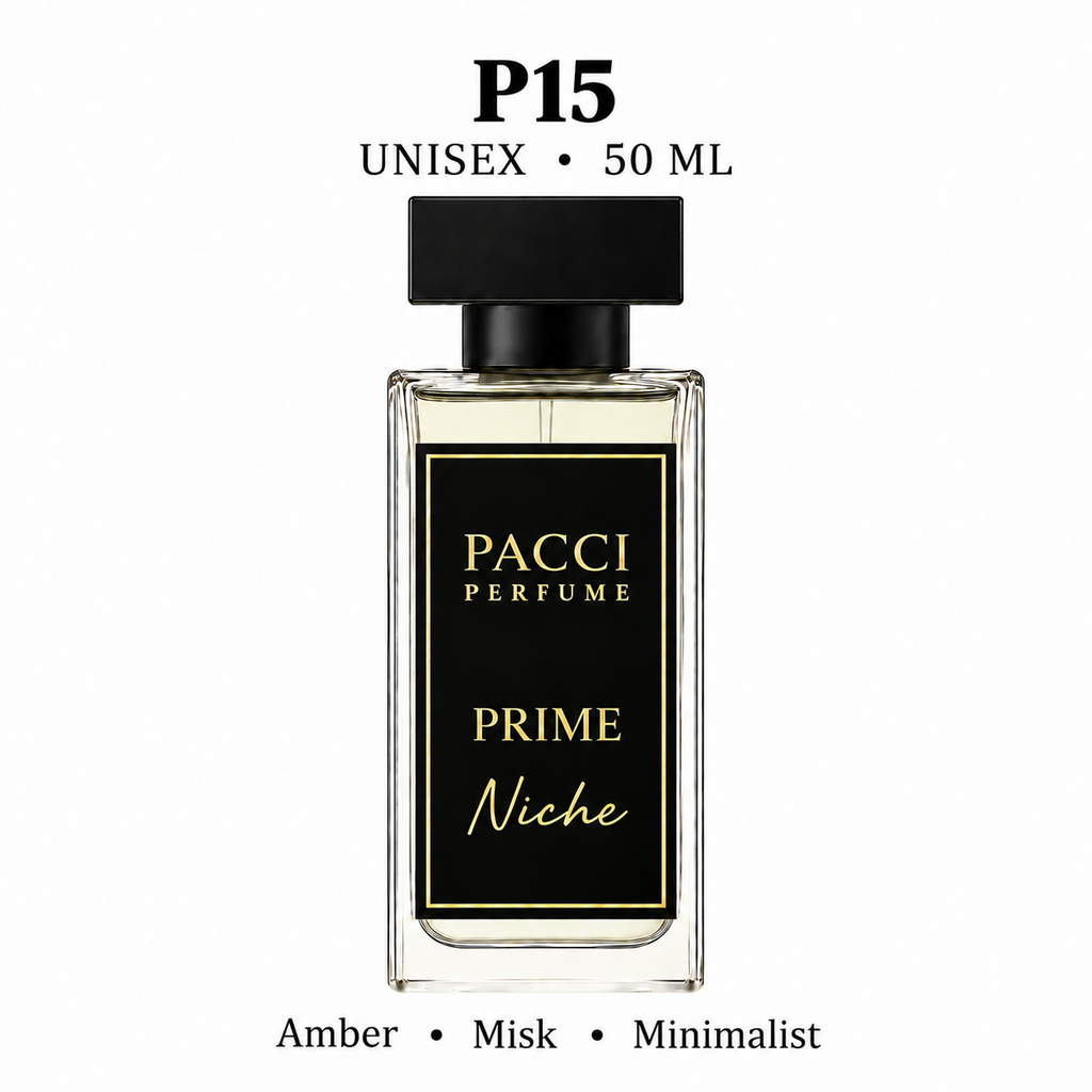 PACCI P15 Niche Unisex Parfüm 50 ML – Amberimsi • Miskimsi • Mineral