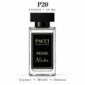 PACCI P20 Niche Unisex Parfüm 50 ML – Çiçeksi • Miskli • Odunsu