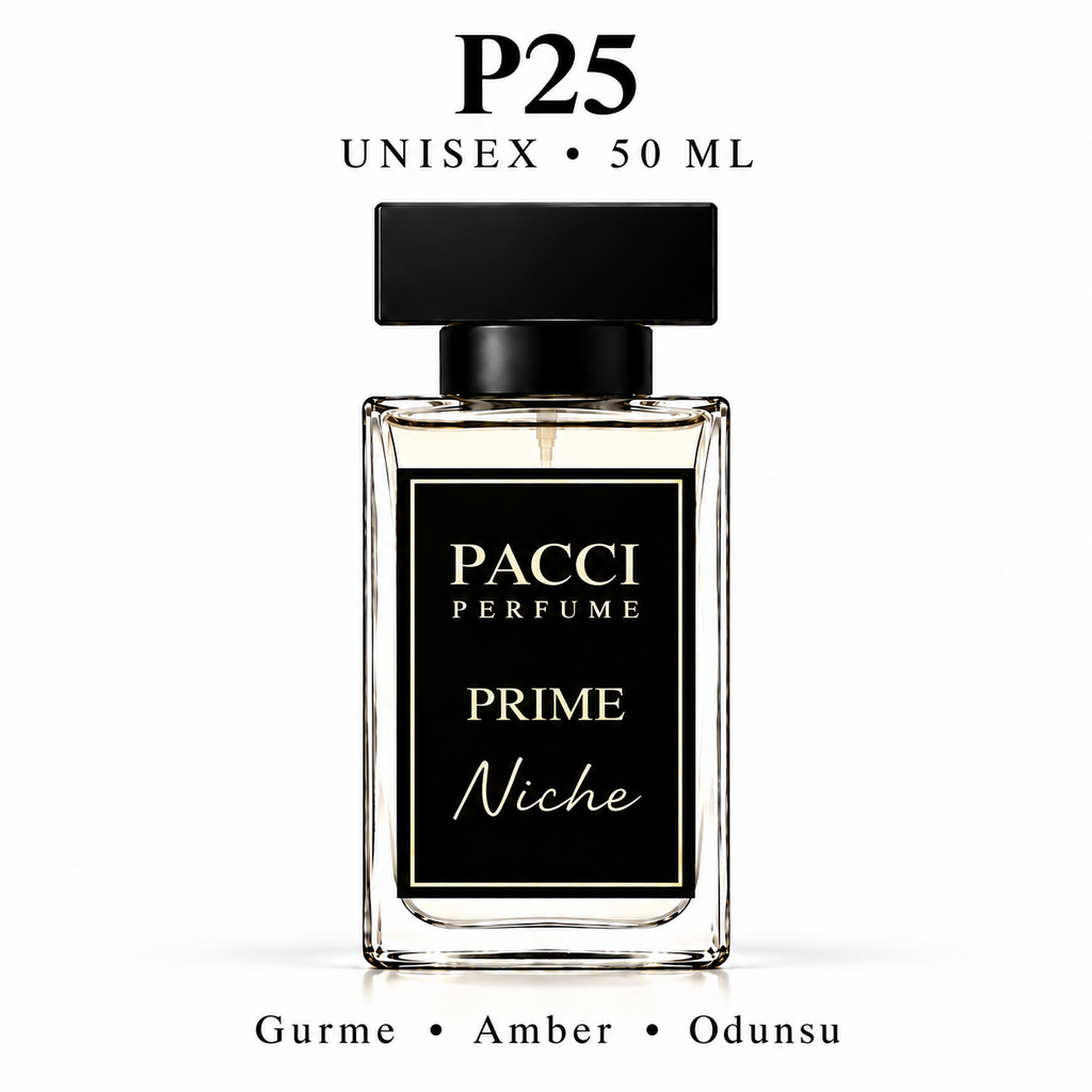 PACCI P25 Niche Unisex Parfüm 50 ML – Gurme • Amber • Odunsu