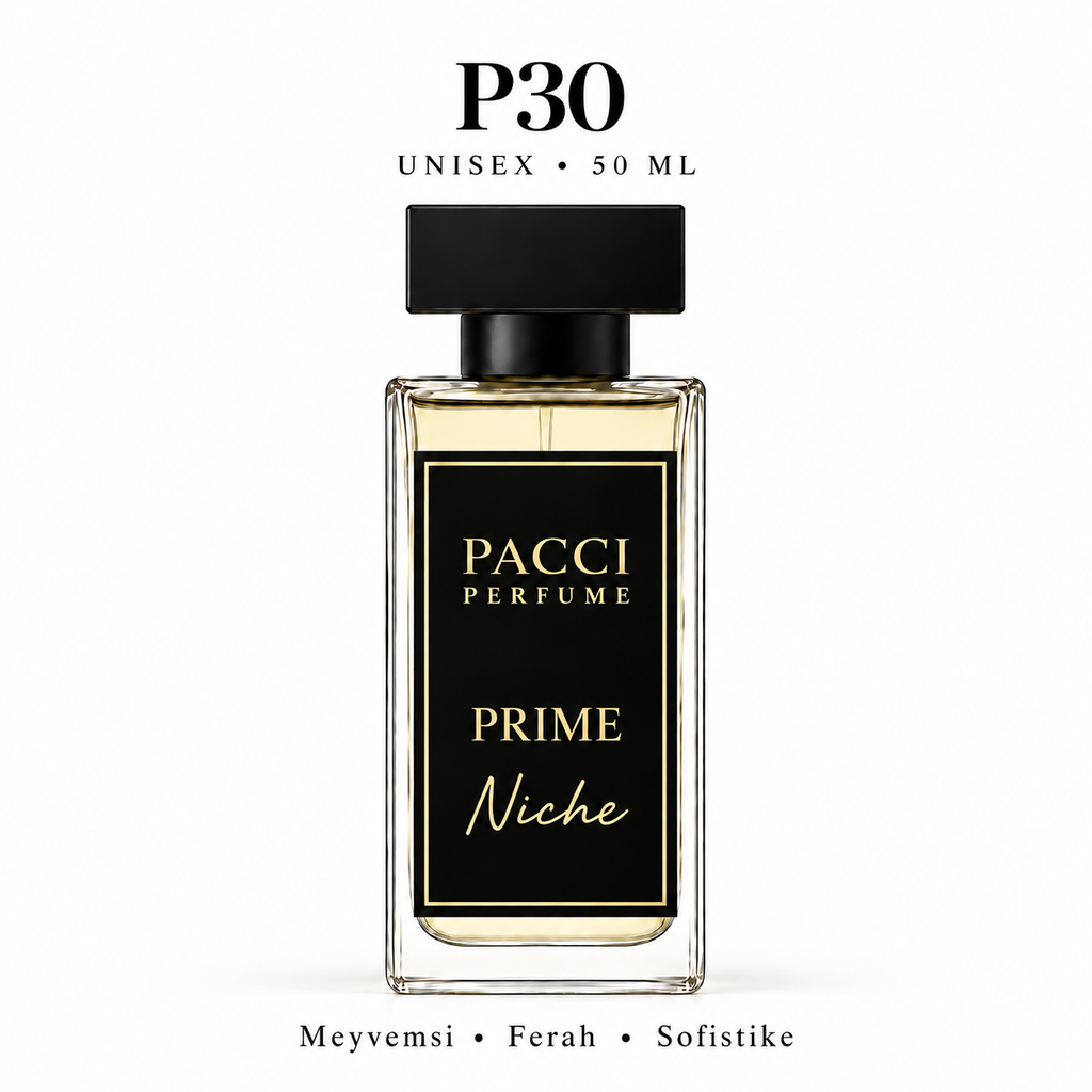 PACCI P30 Niche Unisex Parfüm 50 ML – Meyvemsi • Narenciyeli • Amber